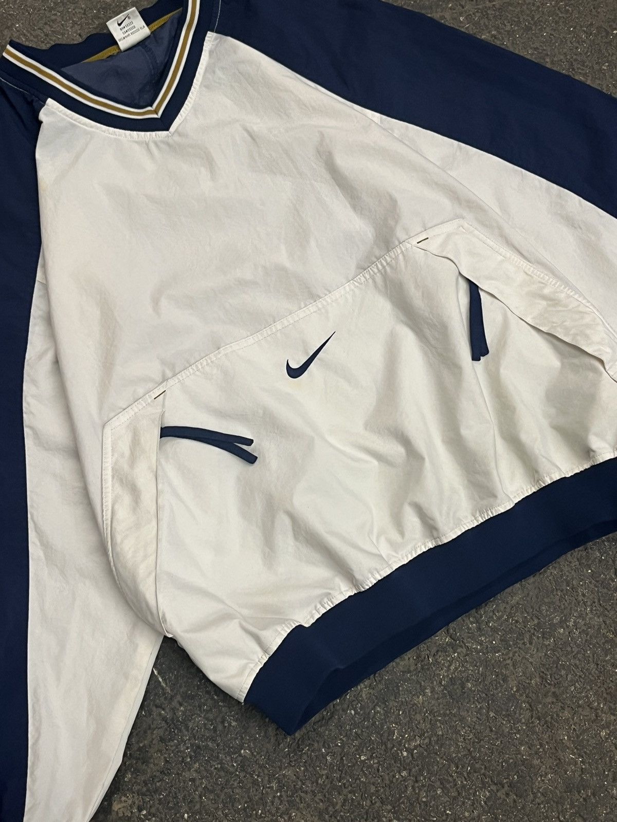 Nike × Vintage Nike center swoosh lightweight jacket hype rare streetwear Size US XL / EU 56 / 4 - 3 Thumbnail