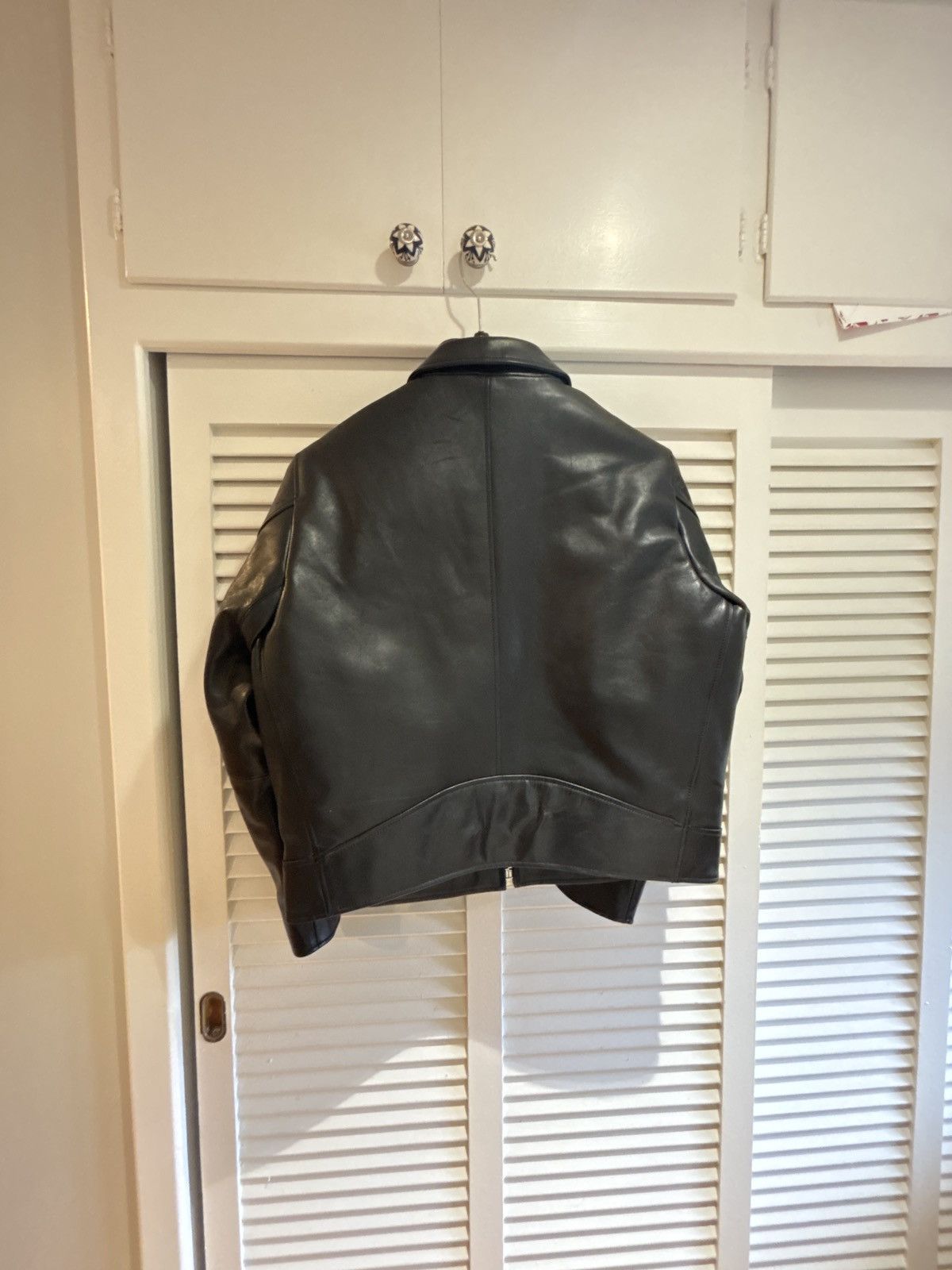 Stussy Stussy leather biker jacket size small Size US S / EU 44-46 / 1 - 7 Thumbnail