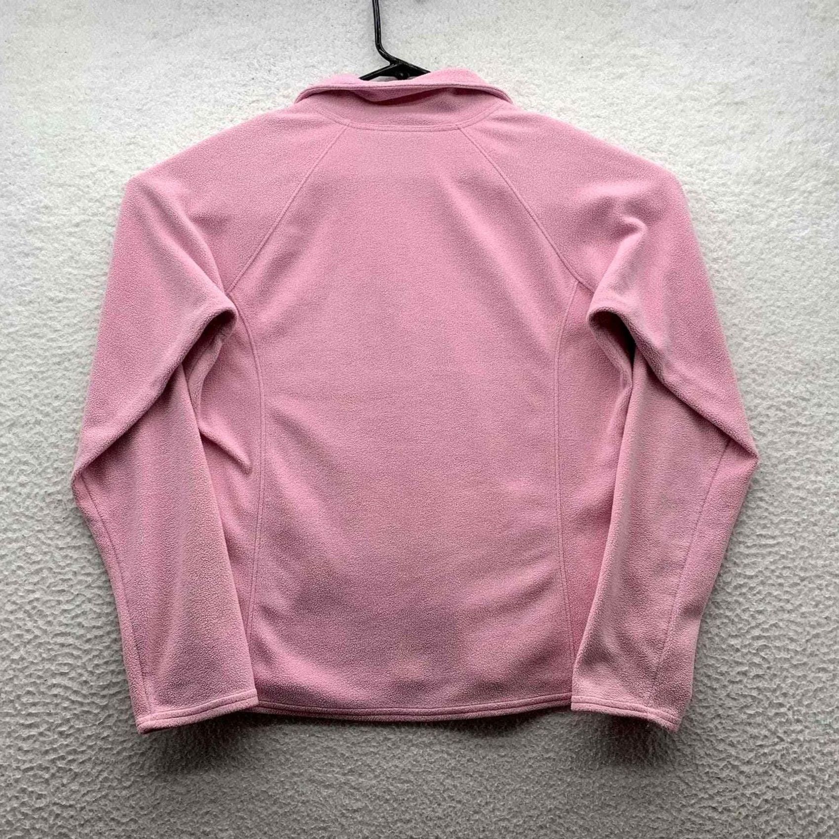 Athleta Athleta Fleece Jacket Womens Small S Pink Black 1/4 Zip Outdoor Athleisure Size S / US 4 / IT 40 - 6 Thumbnail