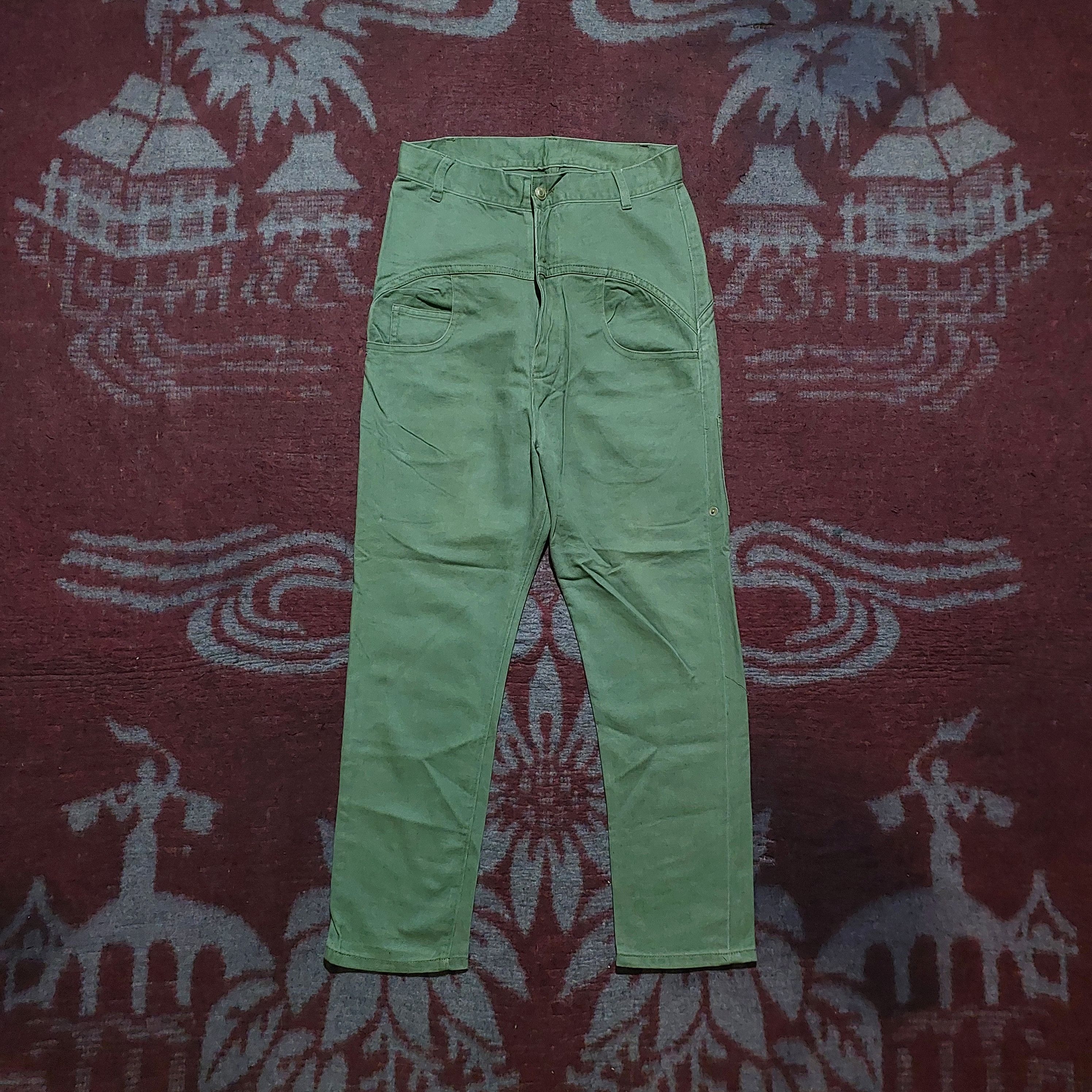 Issey Miyake Mercibeaucoup jevous enprie issey miyake dropcrotch pants Size US 29 - 1 Thumbnail