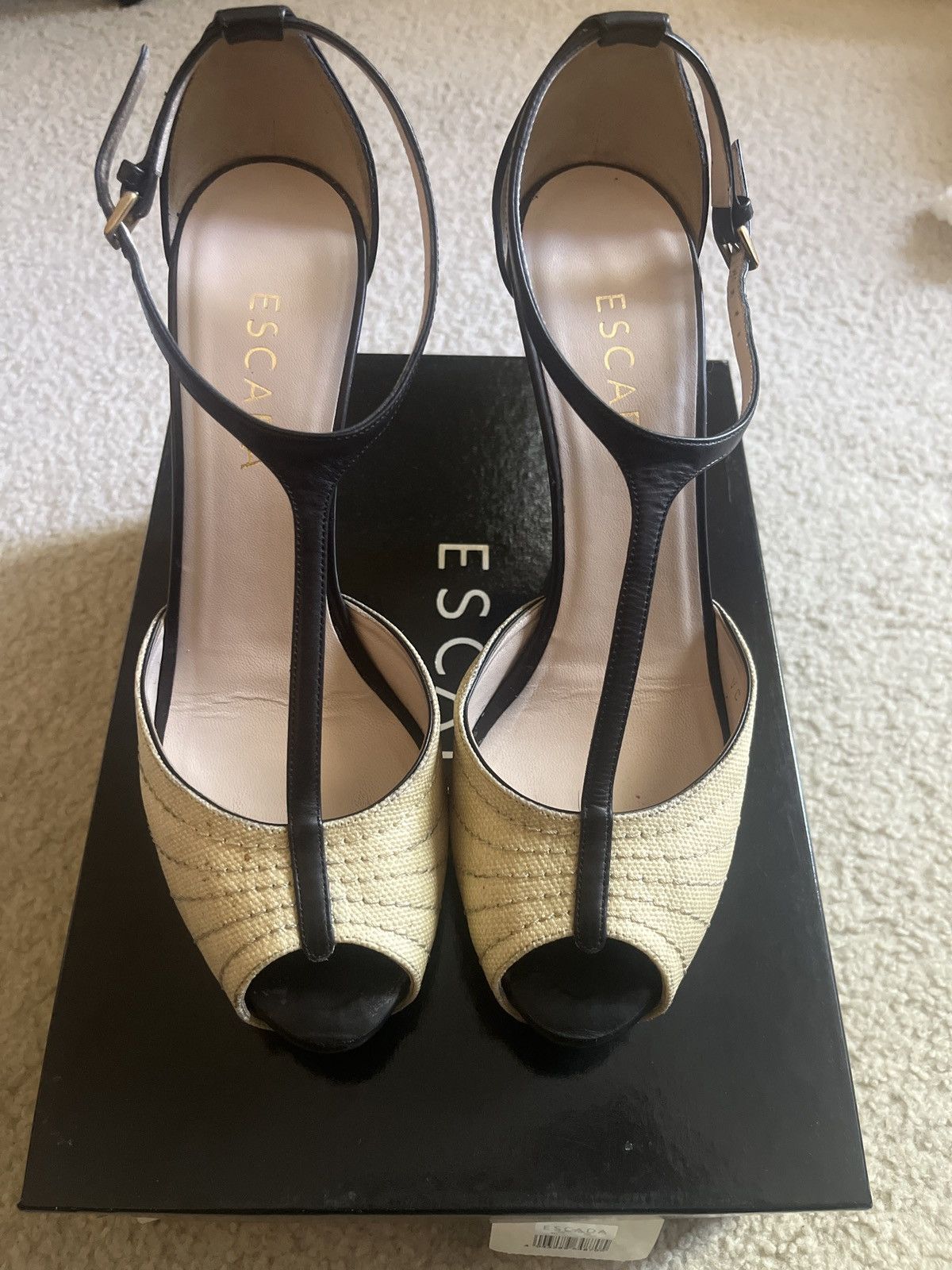 Escada Escada Spectato Sandal Size US 9 / IT 39 - 6 Thumbnail