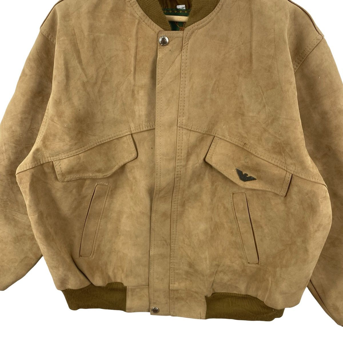 Vintage Vintage R.G.A. Italian Style Made in Italy Suede Leather Size US XXL / EU 58 / 5 - 6 Thumbnail