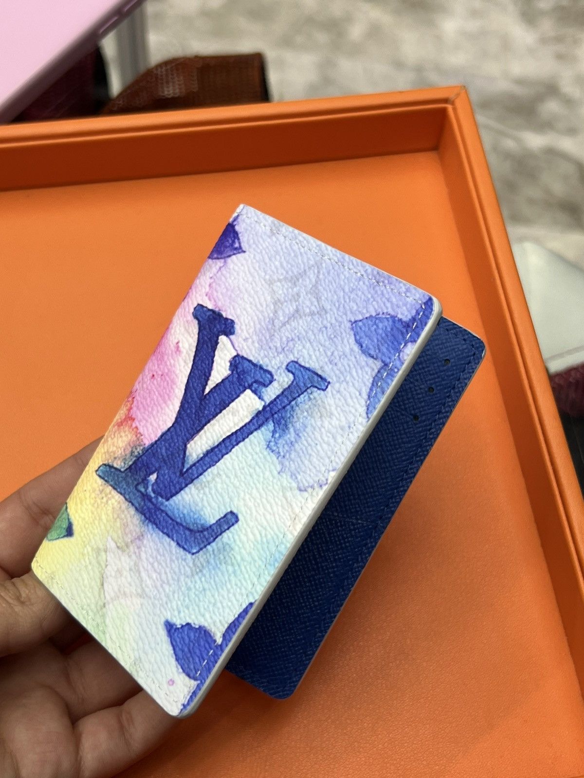 Louis Vuitton Louis Vuitton Pocket Organizer Monogram Watercolor Size ONE SIZE - 5 Thumbnail