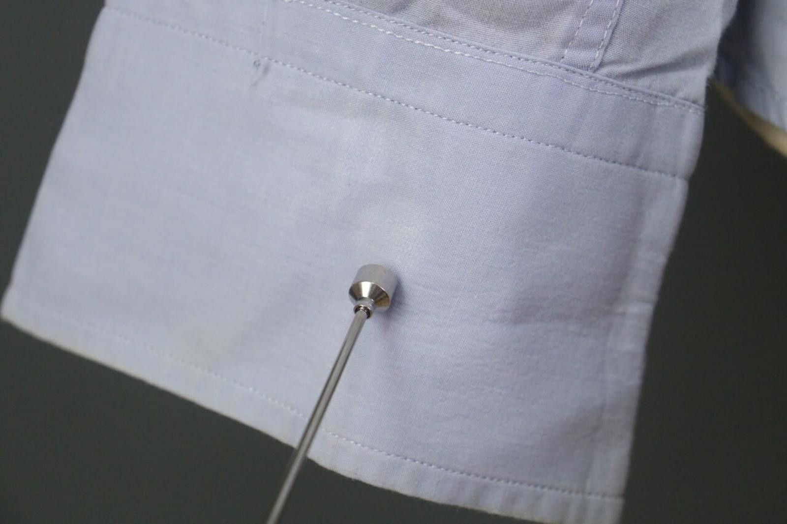 La Martina LA MARTINA Blue Cotton Collared Regular Fit Shirt Size L Size US L / EU 52-54 / 3 - 8 Thumbnail