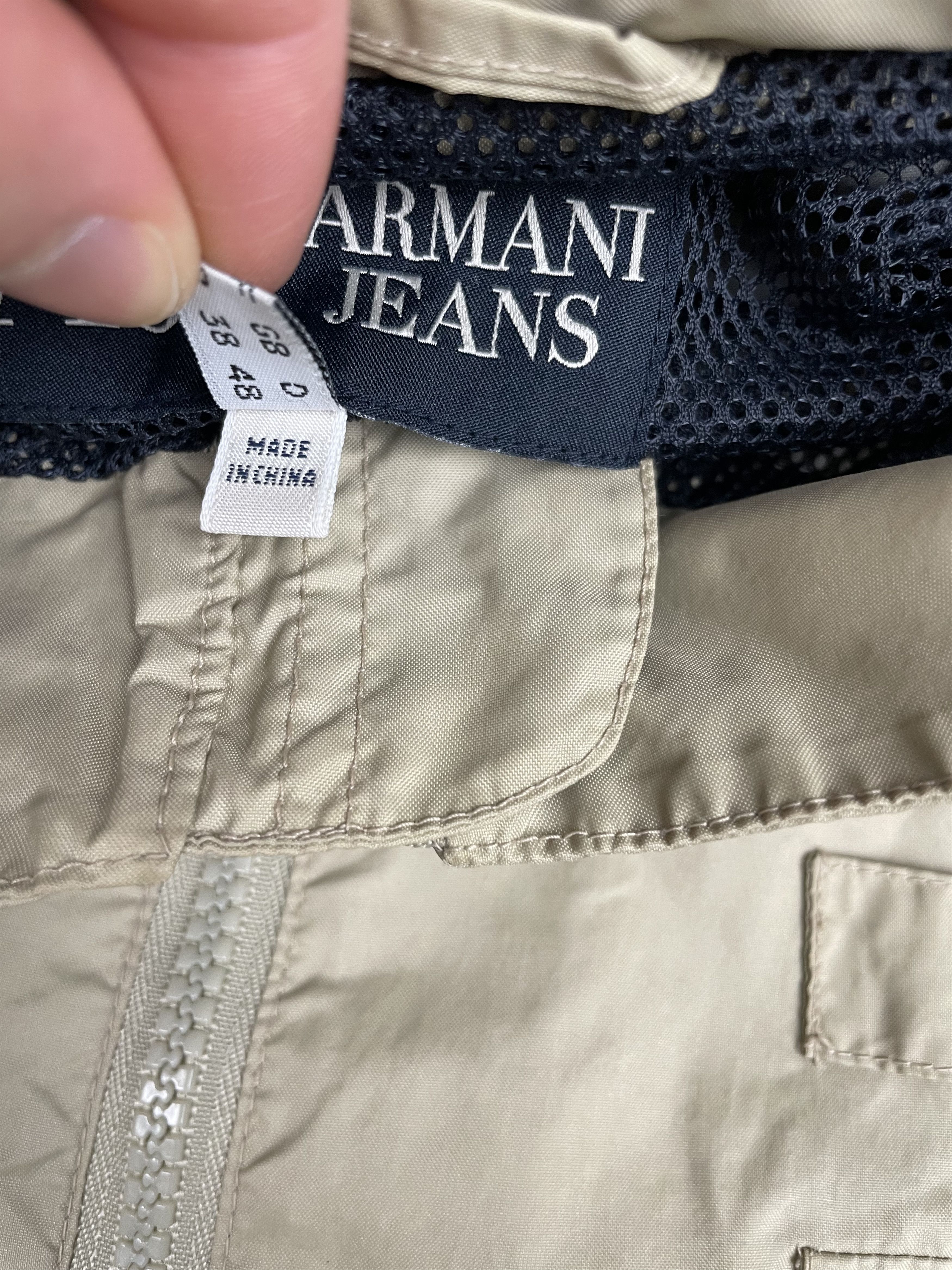 Armani Vintage Armani Jeans cropped windbreaker Size US M / EU 48-50 / 2 - 14 Thumbnail