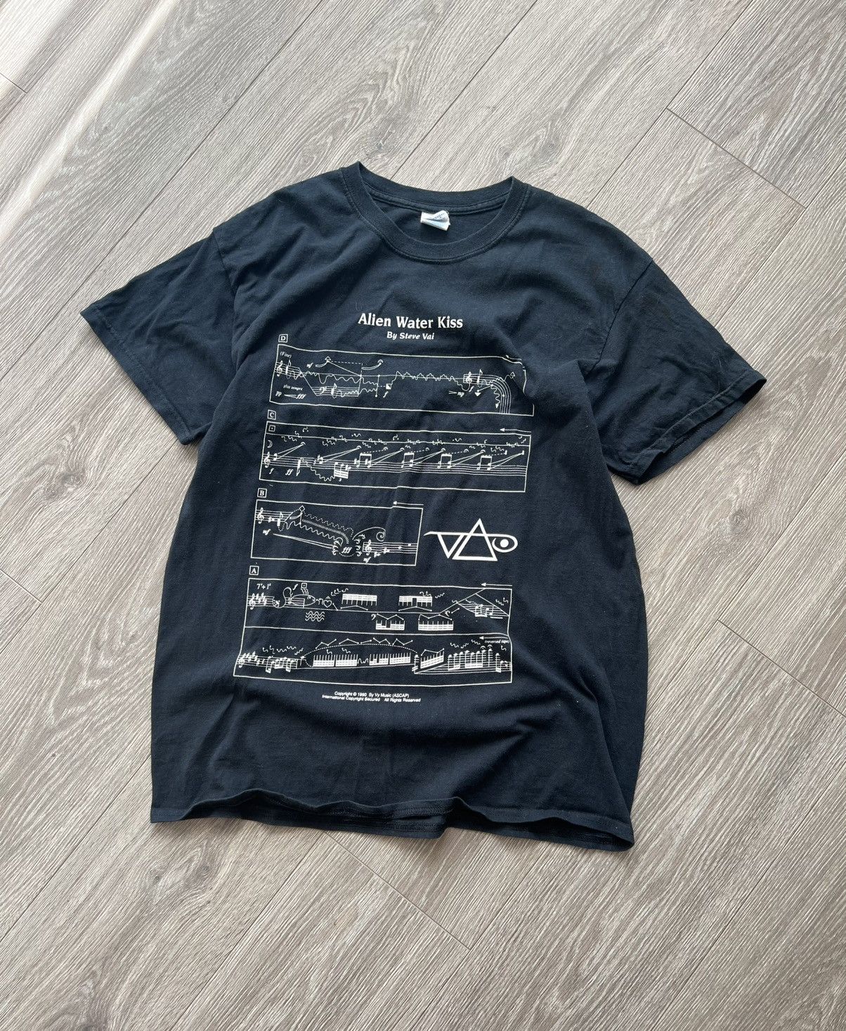 Other Alien Water Kiss by Steve Vai Black T-Shirt Size US L / EU 52-54 / 3 - 1 Thumbnail