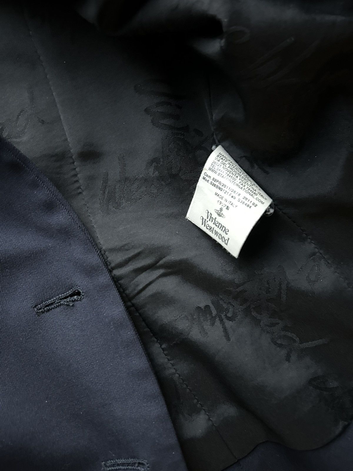 Vivienne Westwood Vivienne Westwood Red label navy blue blazer Size M / US 6-8 / IT 42-44 - 6 Thumbnail