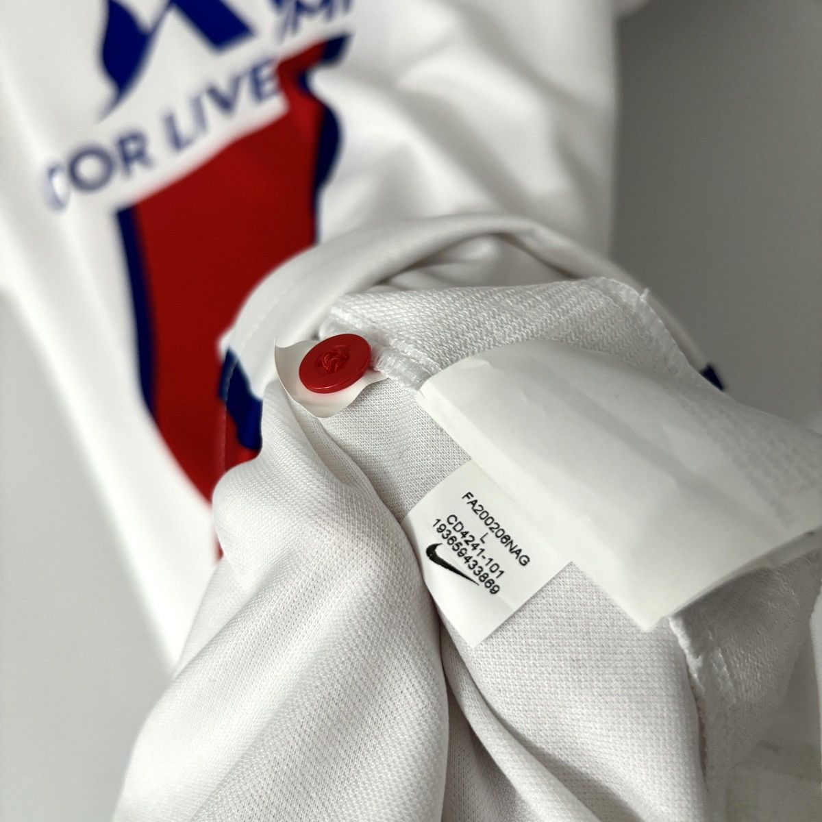 Jordan Brand × Nike 2020 2021 PSG Paris Mbappe Nike Away Kit Soccer Jersey Size US L / EU 52-54 / 3 - 7 Thumbnail