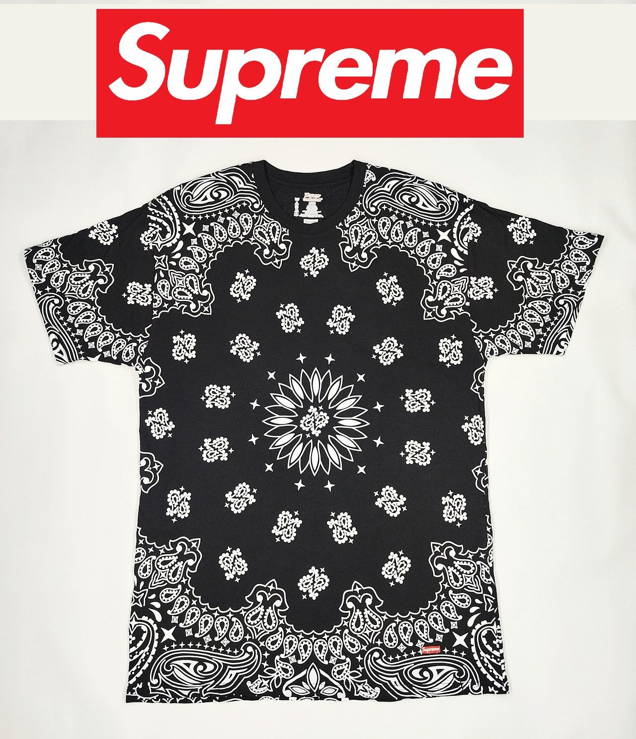 Hanes × Supreme SUPREME x HANES bandana paisley motif full print Size US L / EU 52-54 / 3 - 1 Thumbnail