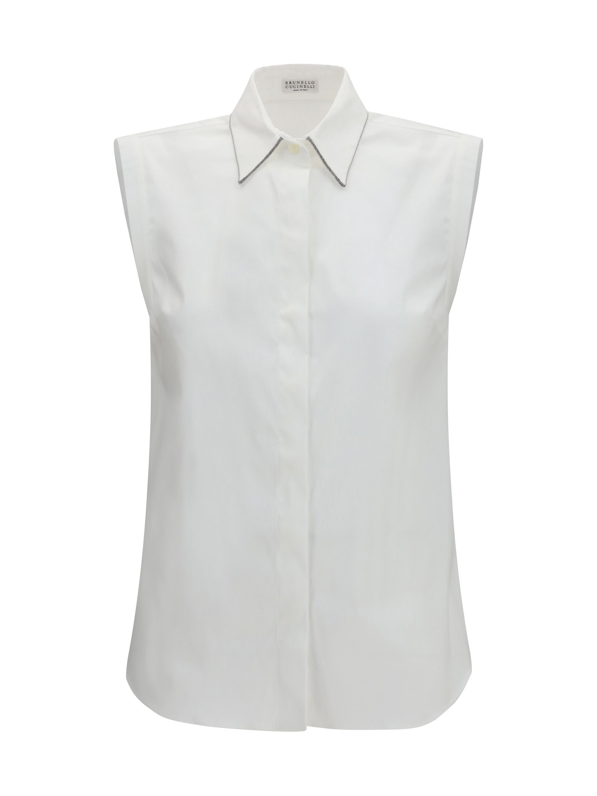 Brunello Cucinelli Sleeveless Shirt Size S / US 4 / IT 40 - 1 Thumbnail