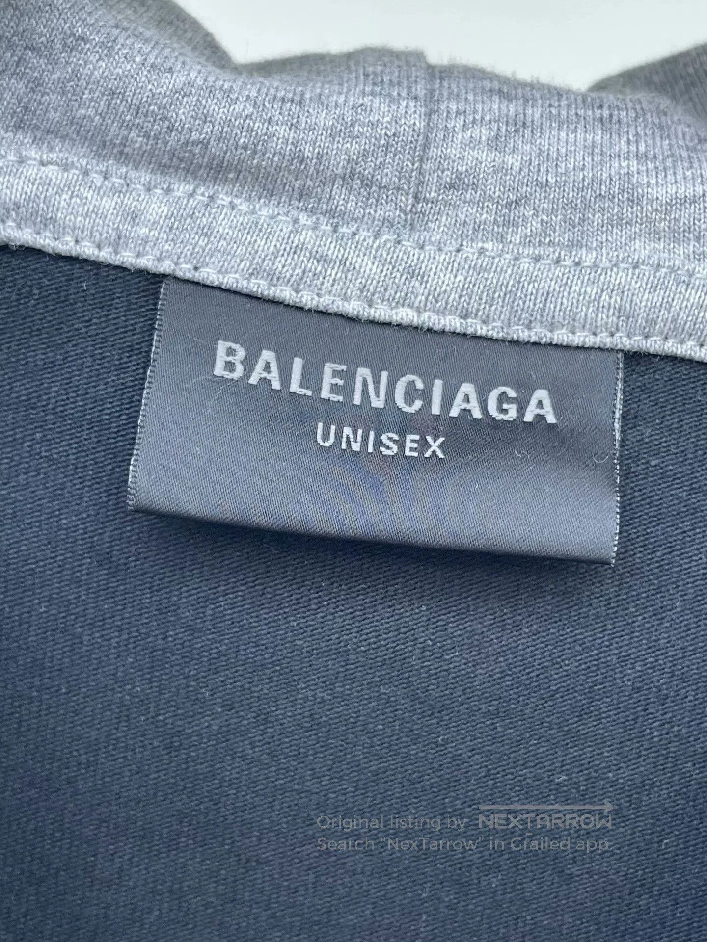 Balenciaga Balenciaga Letter Sleeve Hooded Loose T-shirt. Size M / US 6-8 / IT 42-44 - 5 Thumbnail