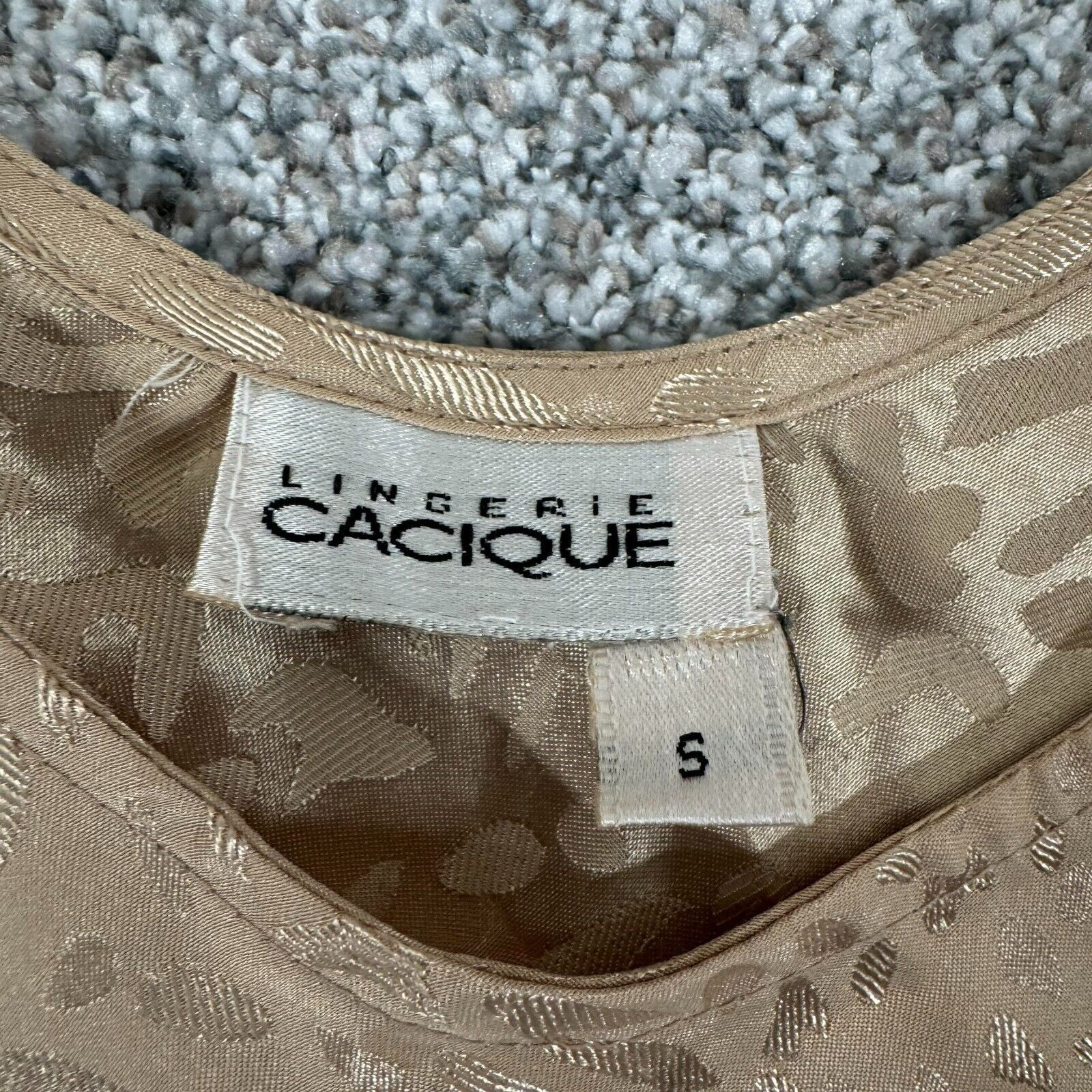 Other Cacique Slip Dress Small 90s Y2K Lingerie Romantic Chemise Size ONE SIZE - 4 Thumbnail