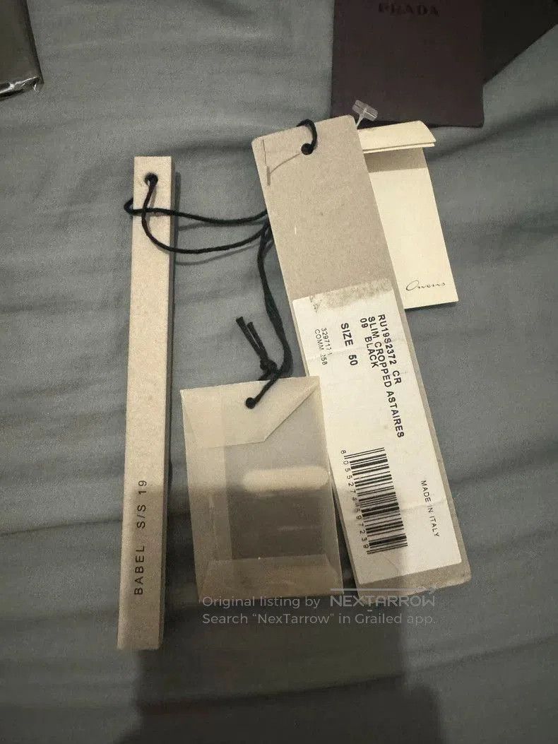 Rick Owens Rick Owens Men's 9-Point Cropped Pants. Size US 34 / EU 50 - 7 Thumbnail