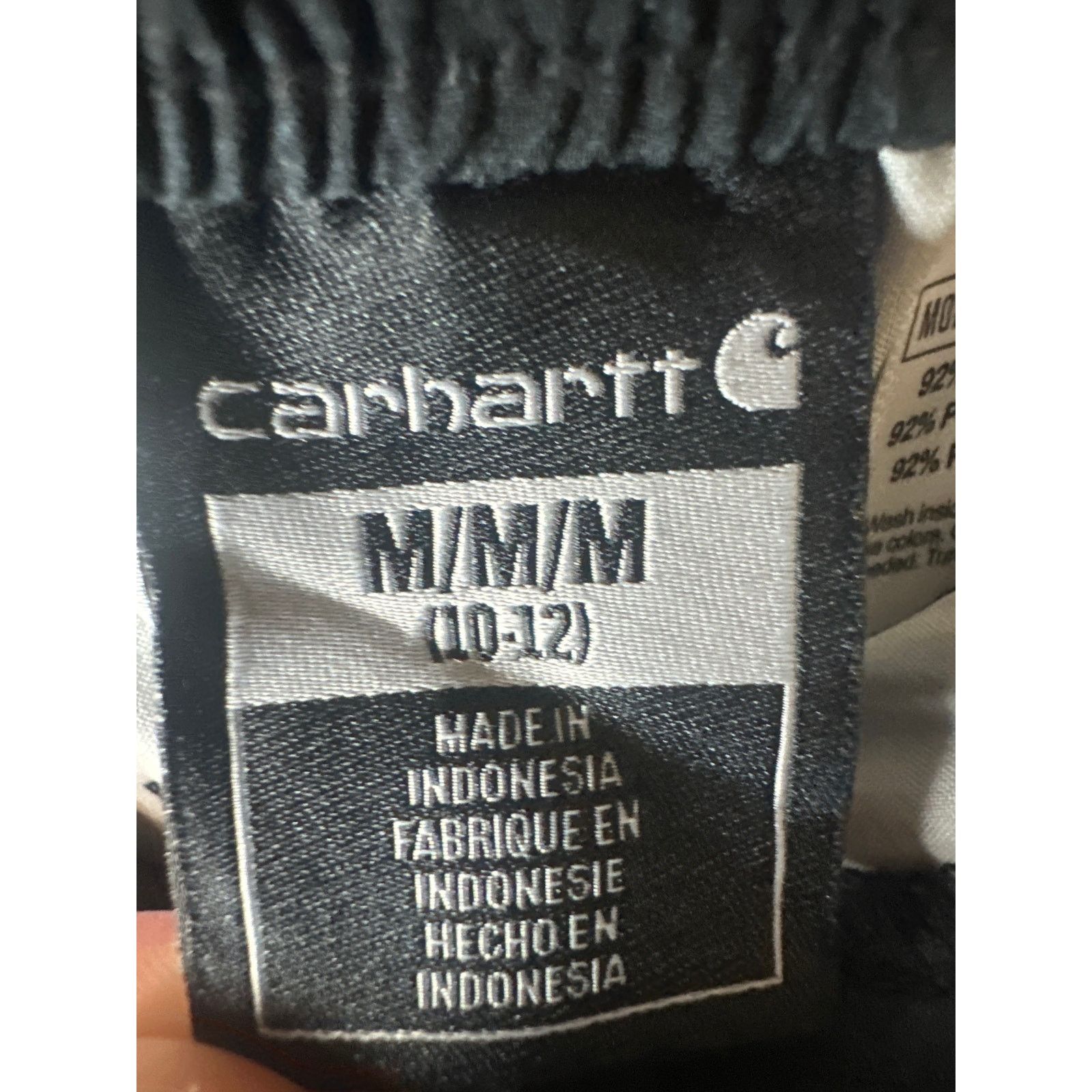 Carhartt Carhartt Boys Size M - Elastic Waistband Lightweight LWD Size ONE SIZE - 7 Thumbnail