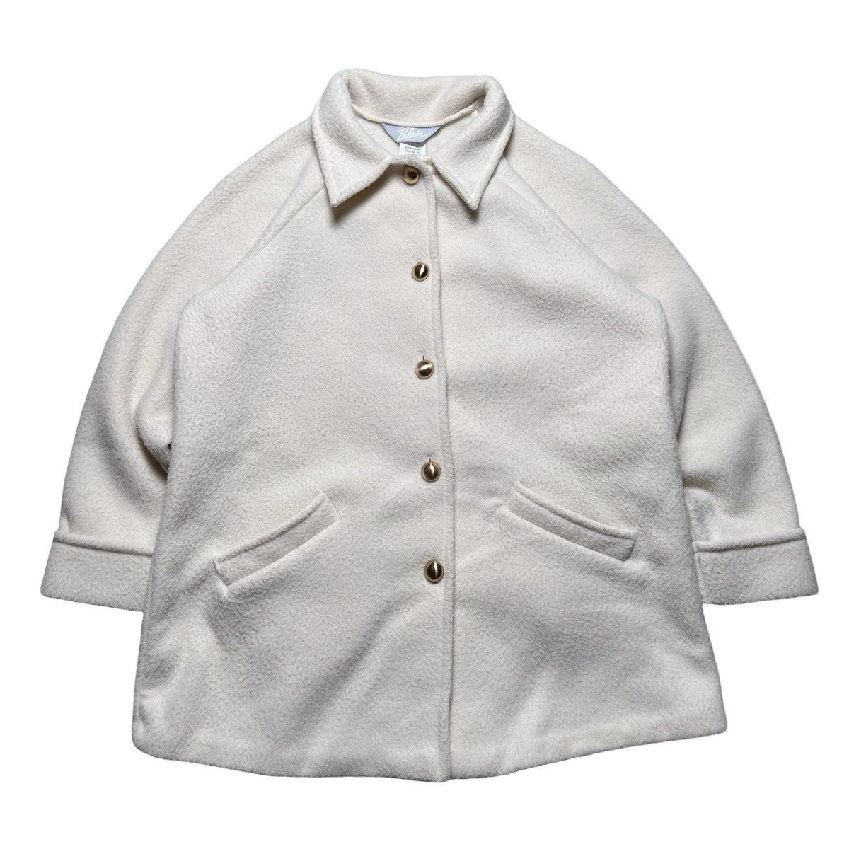Other Vintage Blair Fleece Jacket Vintage Button Up Trench Coat M Size M / US 6-8 / IT 42-44 - 1 Thumbnail