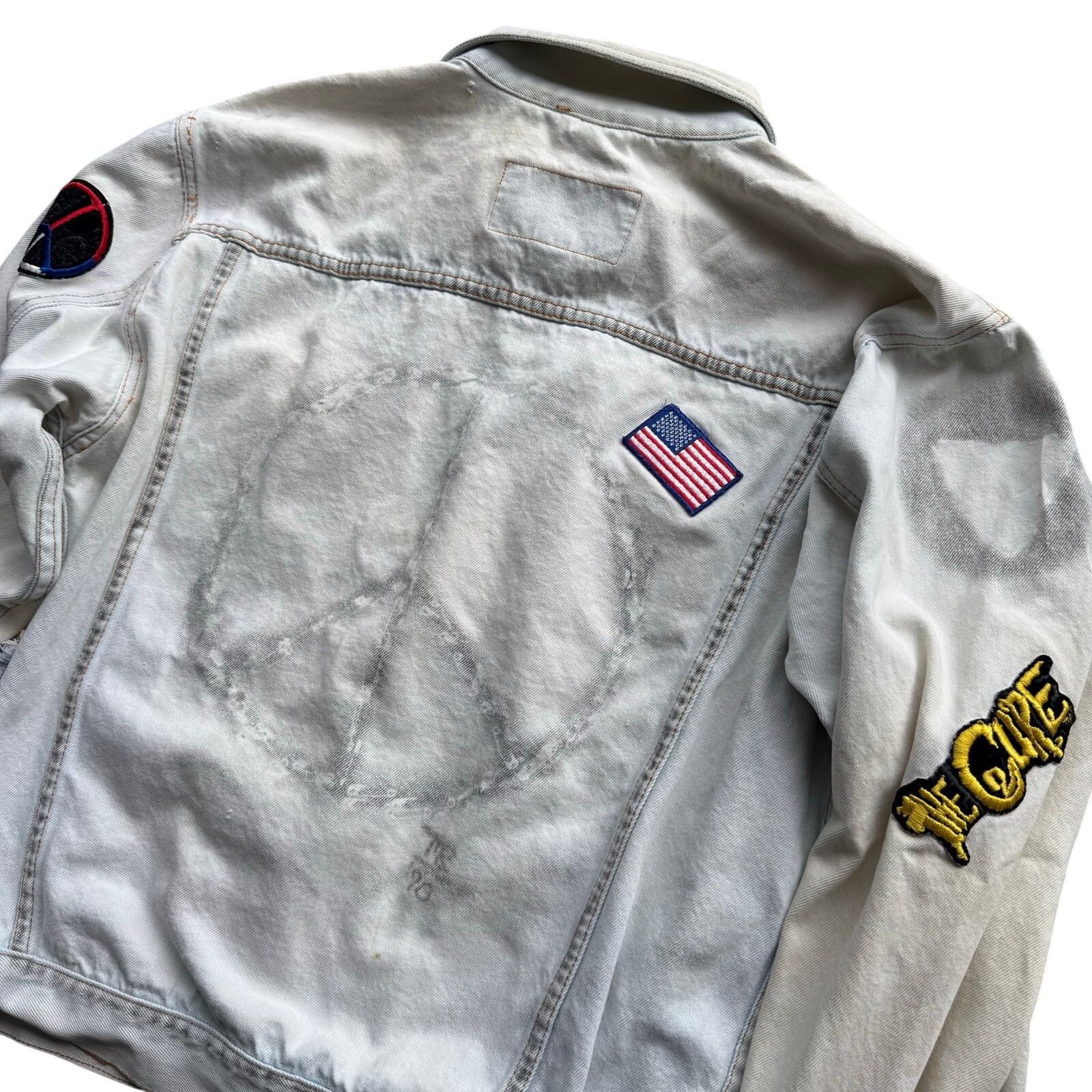 Vintage Vintage 90’s Patchwork Custom Denim Jacket XL Size US XL / EU 56 / 4 - 3 Thumbnail