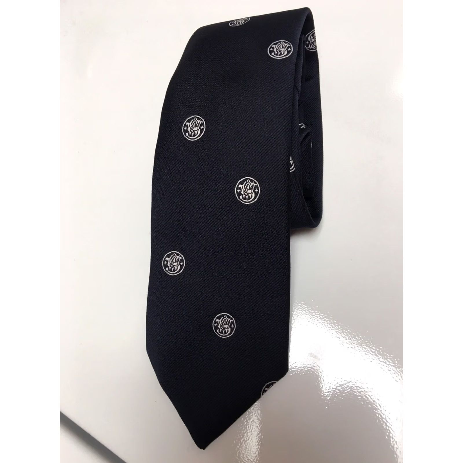 Vintage Barnard Maine Navy Blue Tie Union Made Mens Classic 57 in. Navy Blue Tie Barnard Maine Size ONE SIZE - 2 Thumbnail