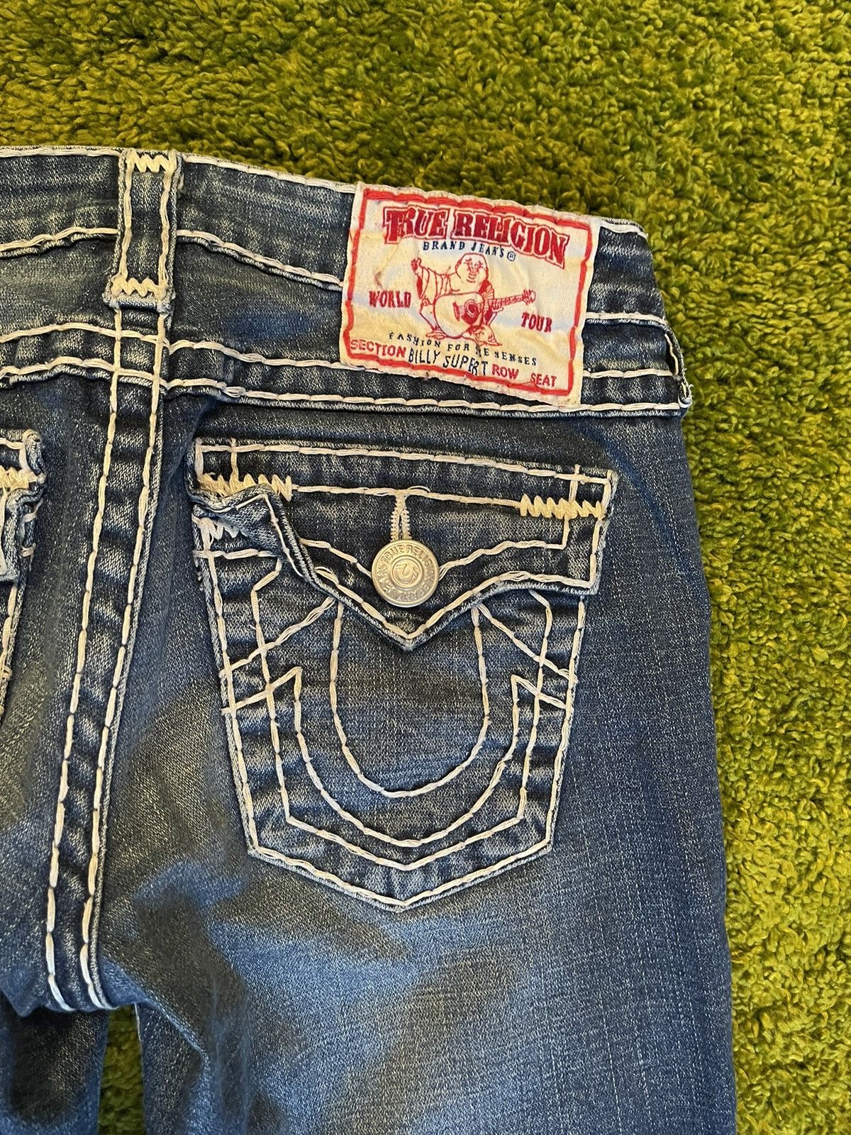 True Religion × Vintage 🇺🇸 True Religion 2000s vintage jeans denim Y2K made in USA Size 28" / US 6 / IT 42 - 3 Thumbnail