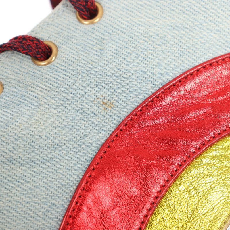 Gucci Gucci Colorful Casual High-Top Sneakers - Size US 8 / EU 41 - 7 Thumbnail