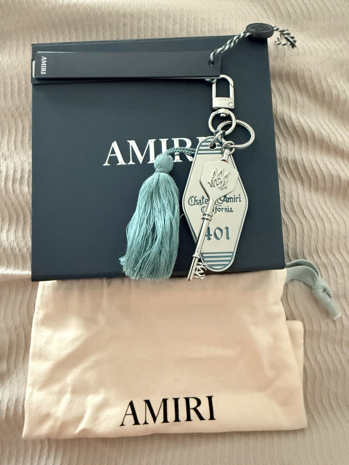 Amiri AMIRI BANDANA PAISLEY KEYCHAIN BELT SNAP! | Grailed