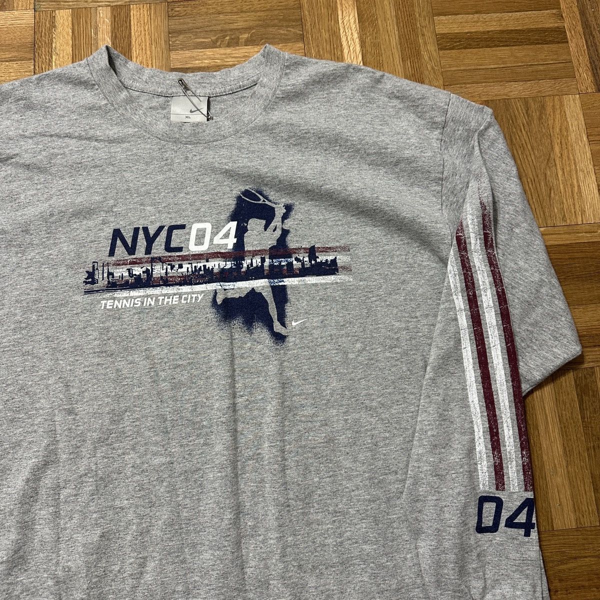 Nike Vintage Nike 2004 US Open long sleeve tee Size US XL / EU 56 / 4 - 3 Thumbnail