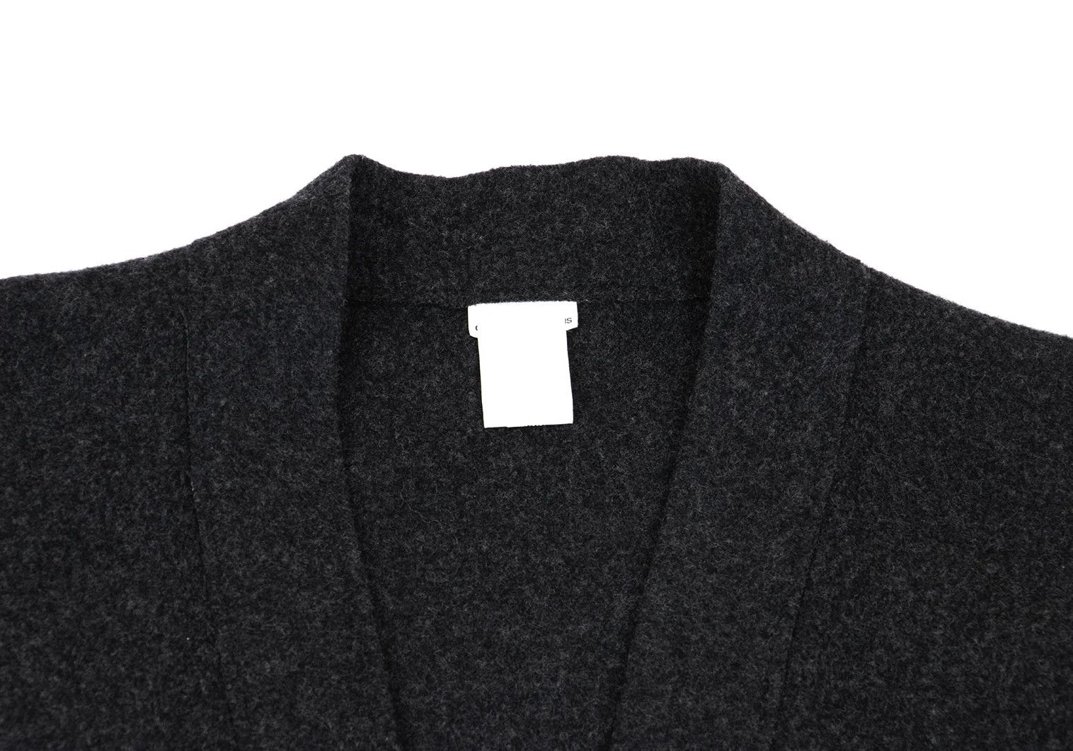 Ganryu Felt Wool No-Color Coat in Gray, Size S Size US S / EU 44-46 / 1 - 4 Thumbnail