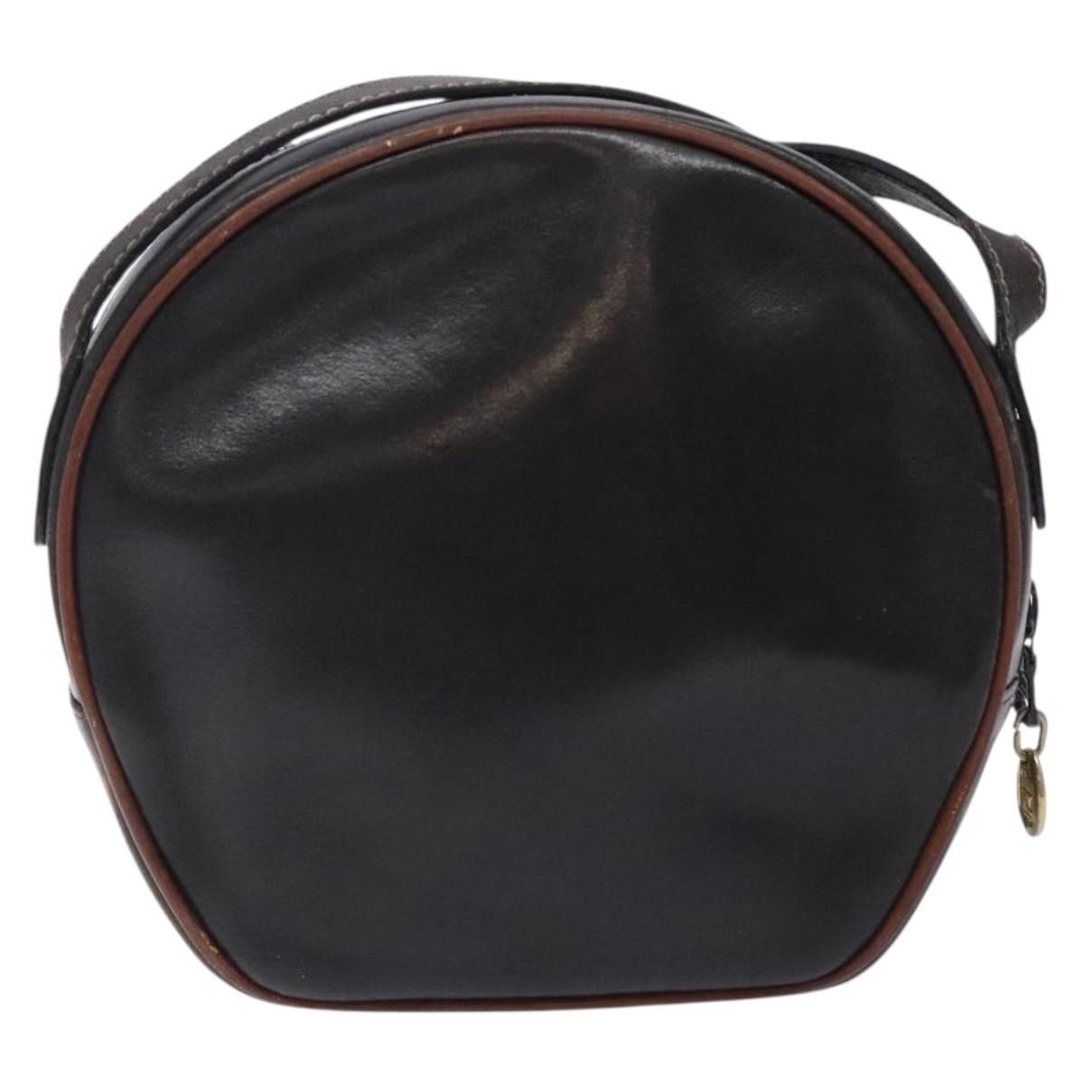 Celine CELINE Shoulder Bag Leather Black Gold Size ONE SIZE - 3 Thumbnail