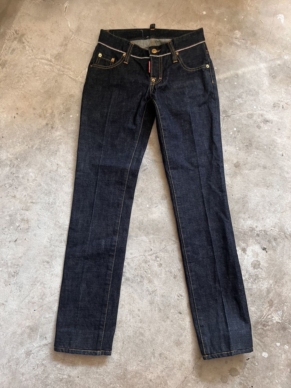 Dsquared2 × Vintage Archive runway Dsquared2 Cimosa jeans Size 26" / US 2 / IT 38 - 1 Thumbnail