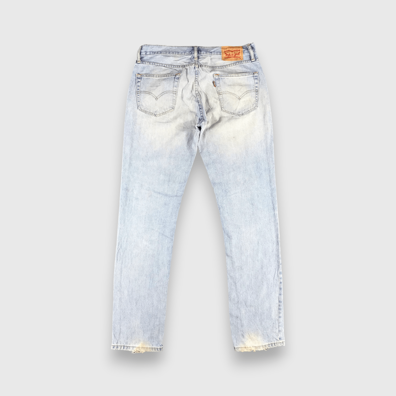 Levi's Vintage Light Wash Levis 511 Jeans-J2281 Size US 35 - 2 Thumbnail