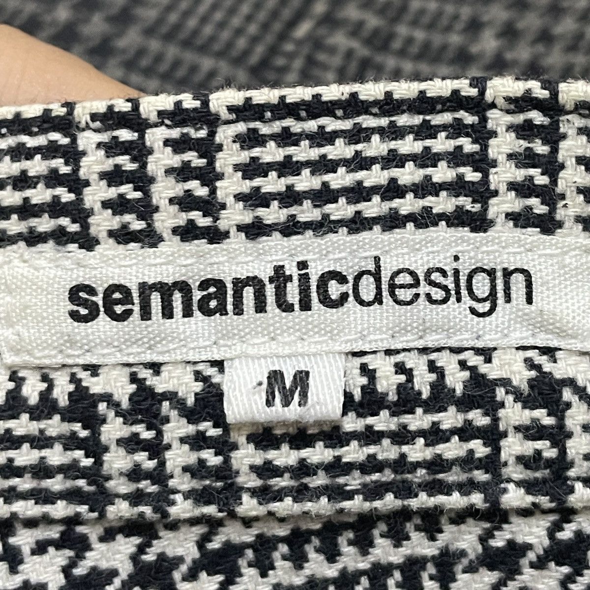 If Six Was Nine × Le Grande Bleu (L.G.B.) × semanticdesign Very Rare Vintage Brand Semantic Design Flared Pants 2000s Size US 33 - 9 Thumbnail