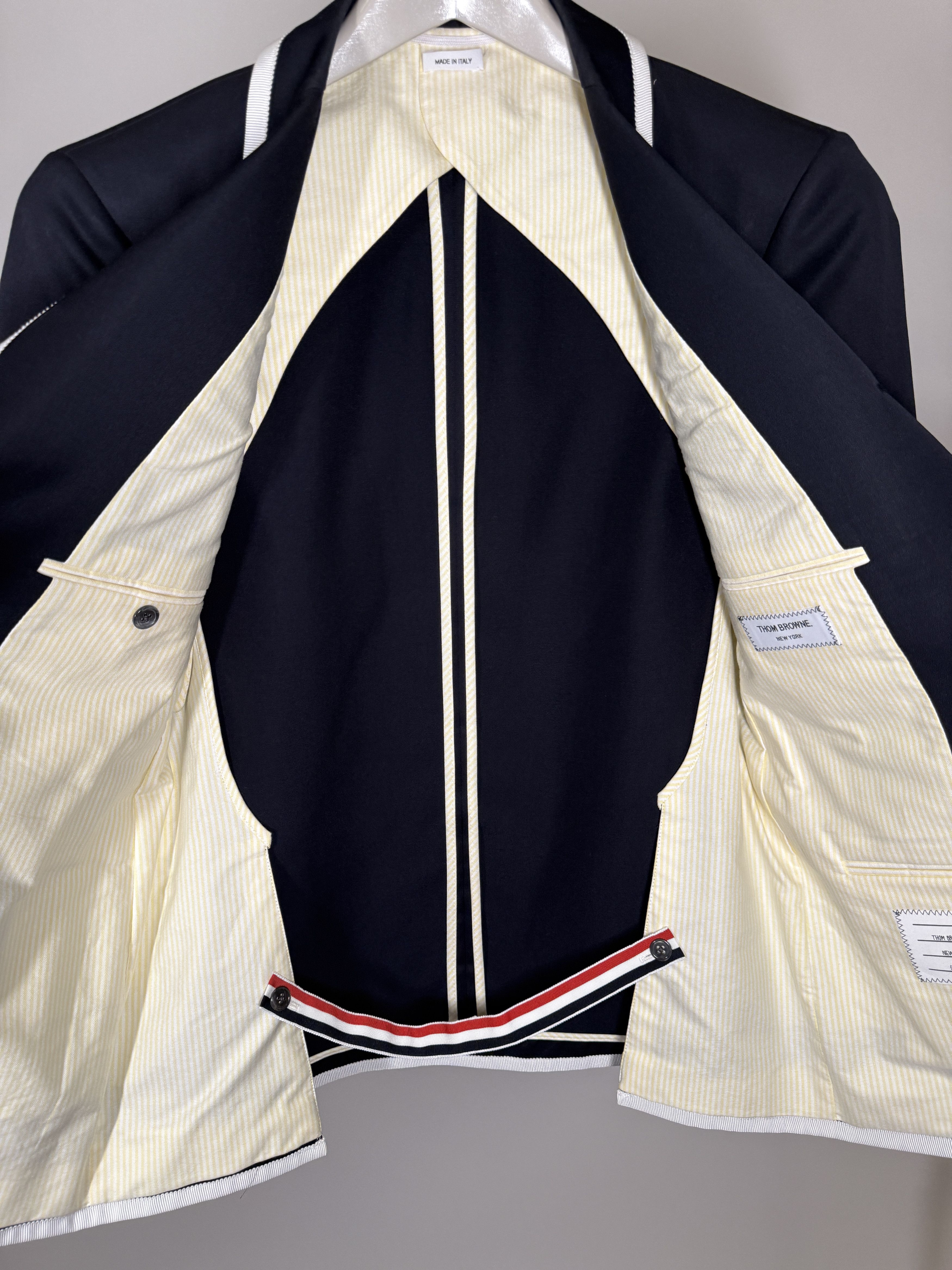 Thom Browne Thom Browne blazer with grosgrain trim Size 40R - 5 Thumbnail