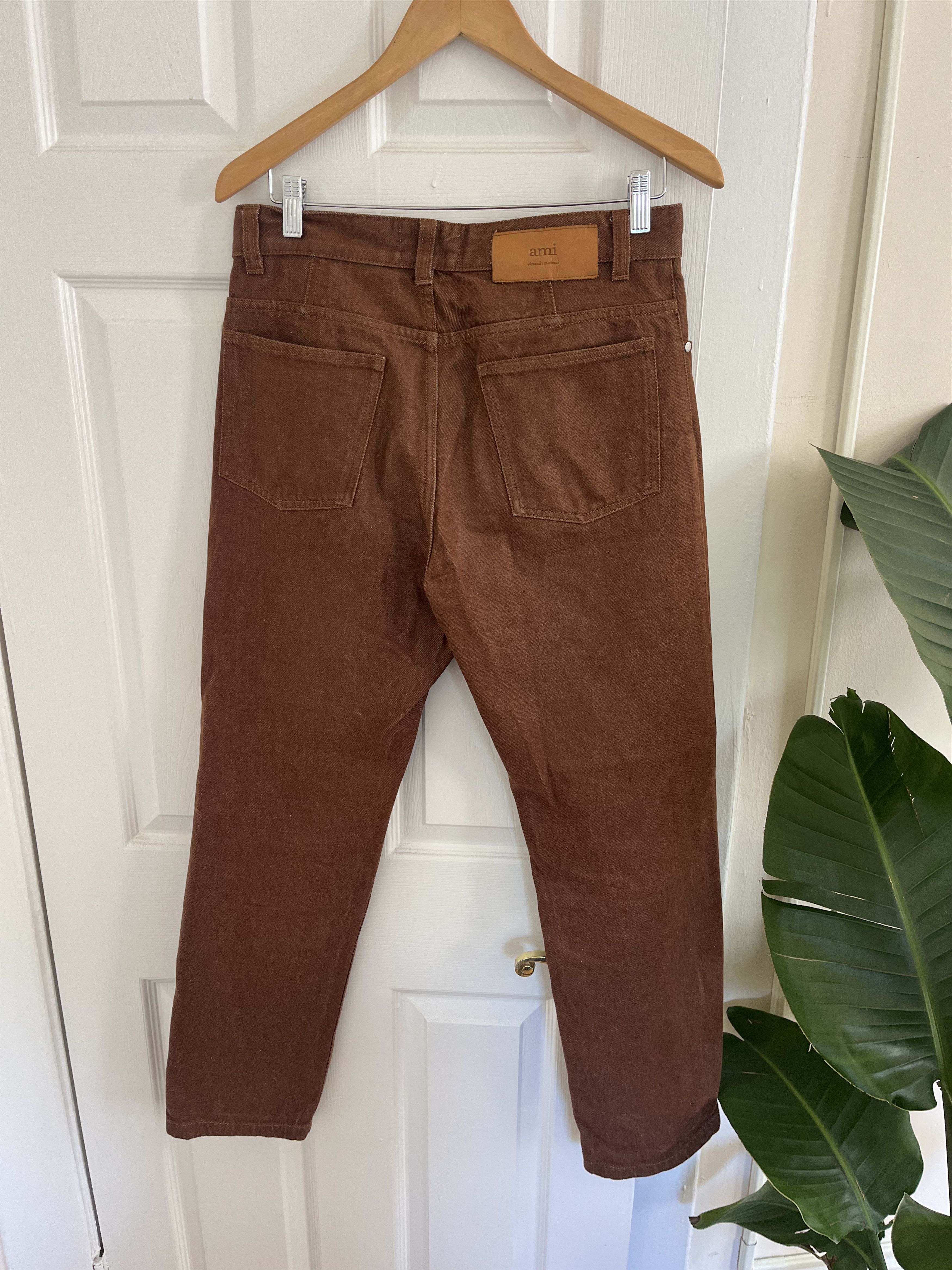 AMI ami denim jeans - brick Size US 29 - 4 Thumbnail