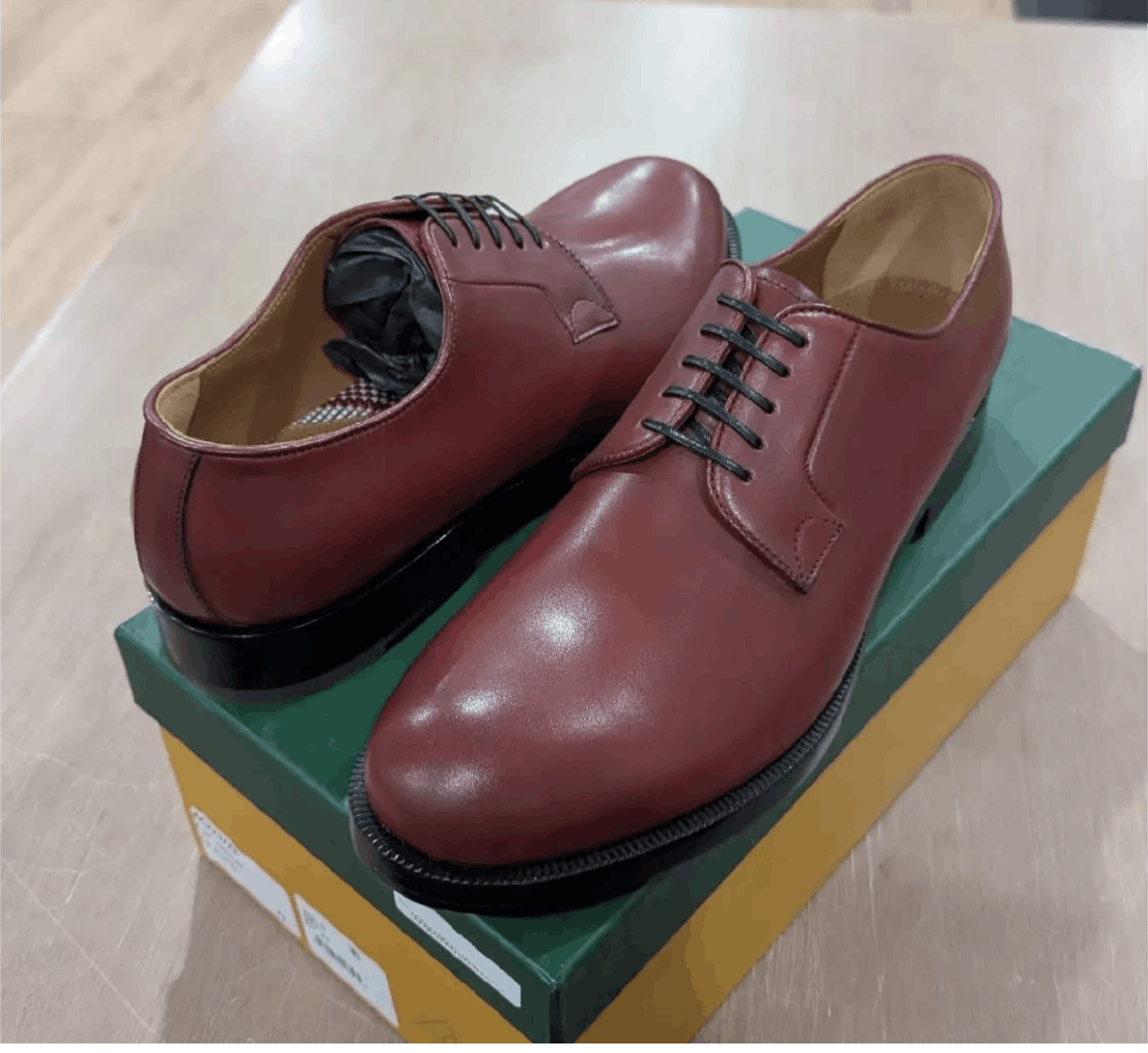 Armando Cabral Leather Derby Dress Shoes Porto Uk 12 Us 13 in Brown, Men's