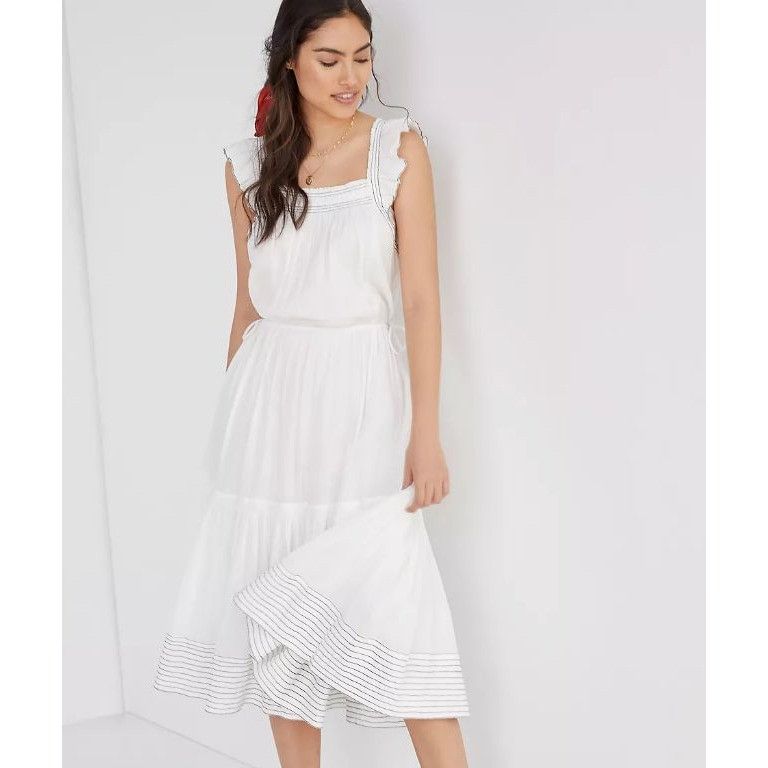 Anthropologie Magali Pascal Ruffled Tiered Maxi Dress Size XS / US 0-2 / IT 36-38 - 1 Thumbnail