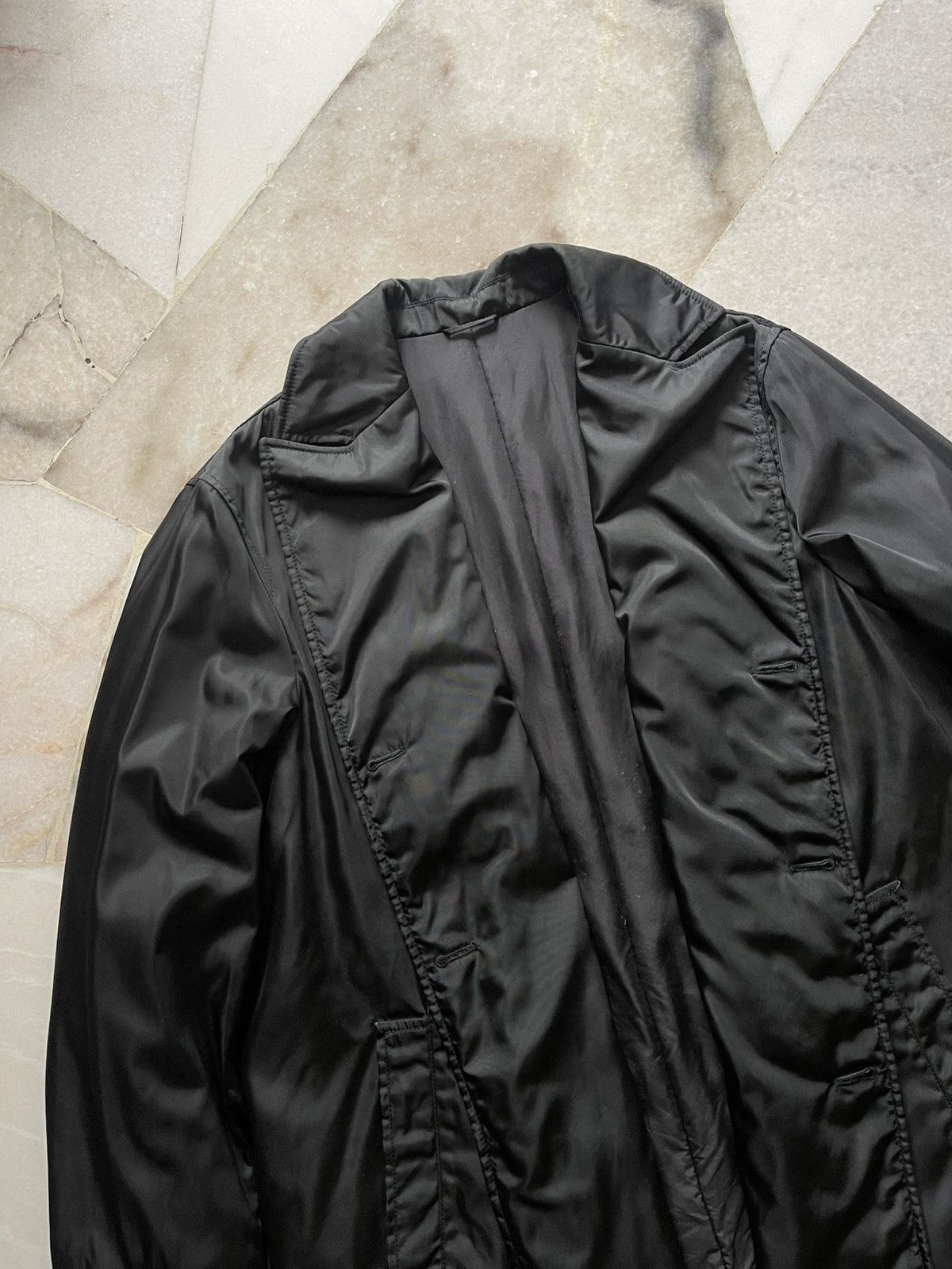 Prada Vintage Prada Nylon Long Coat 96 Size US L / EU 52-54 / 3 - 11 Thumbnail
