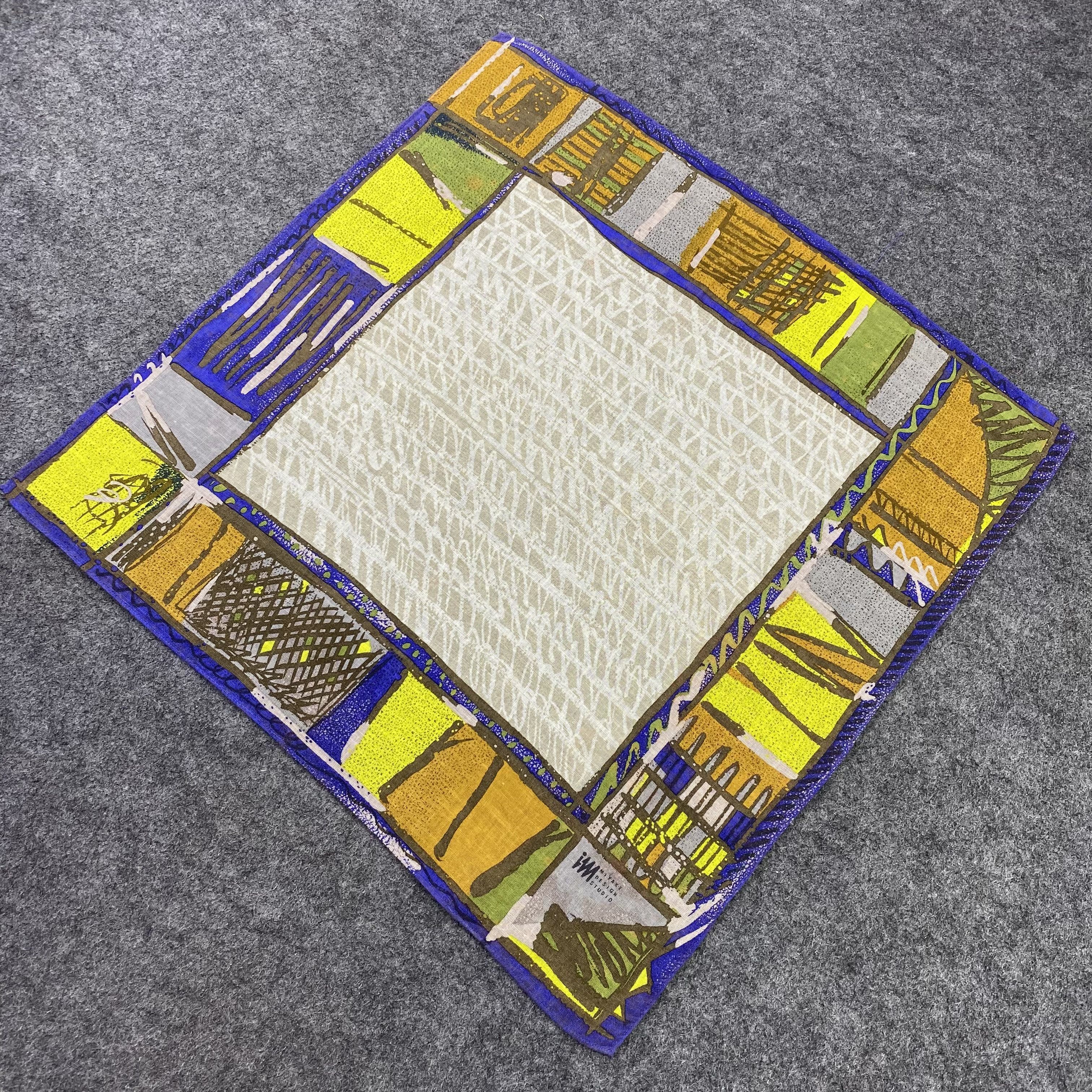 Issey Miyake × Japanese Brand Issey Miyake Handkerchief / Bandana / Neckerchief-B736 Size ONE SIZE - 4 Thumbnail