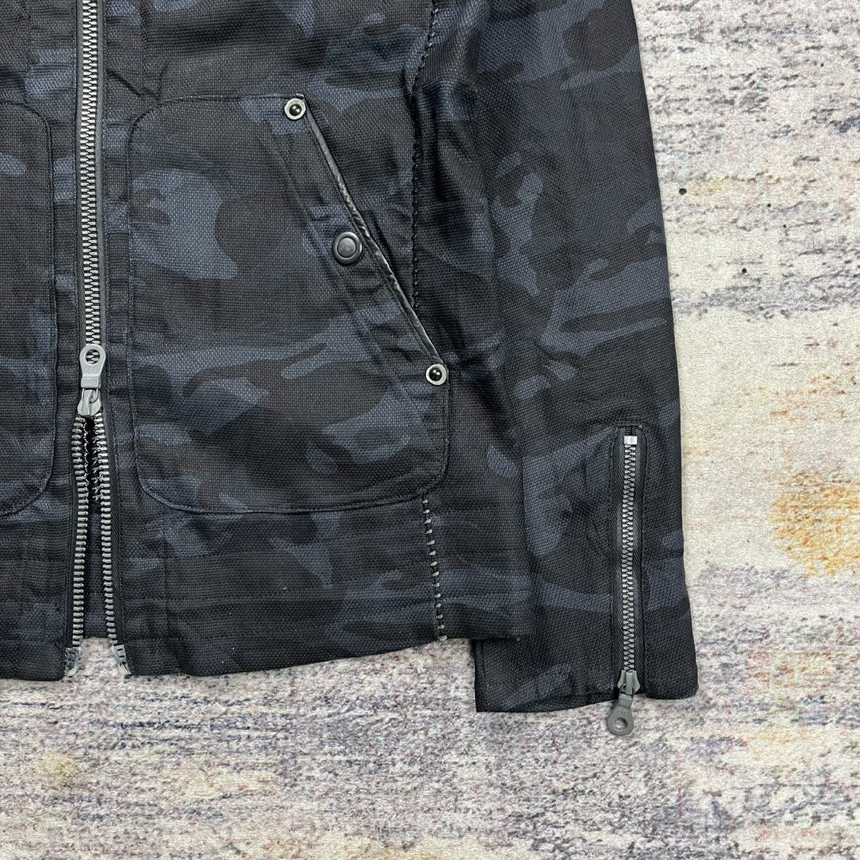 Isamu Katayama Backlash × Japanese Brand Cherry sunburst avant garde scar stitch camouflage jacket Size US S / EU 44-46 / 1 - 3 Thumbnail