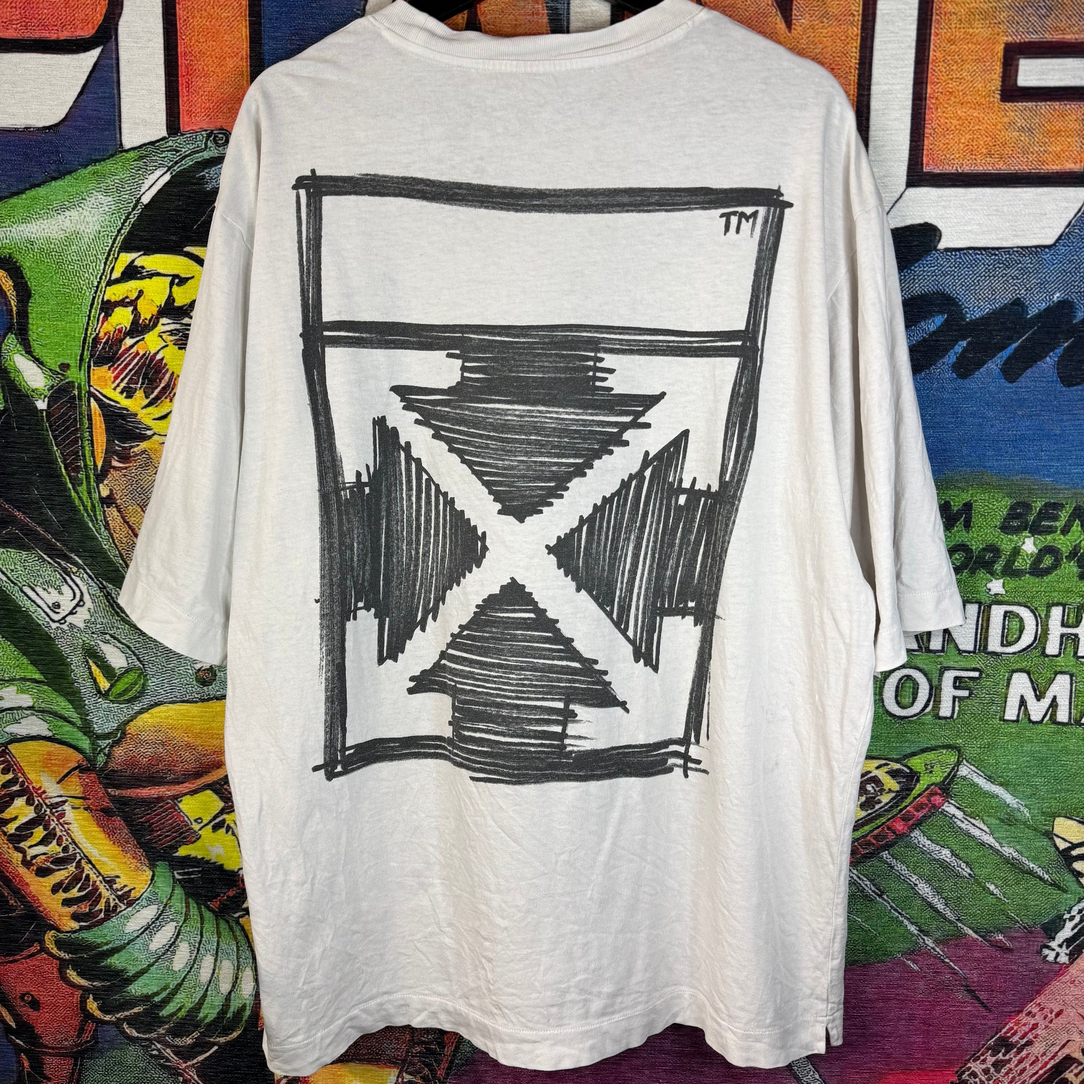 Off-White OFF-WHITE Spray Marker Tee Size XL Size US XL / EU 56 / 4 - 2 Thumbnail