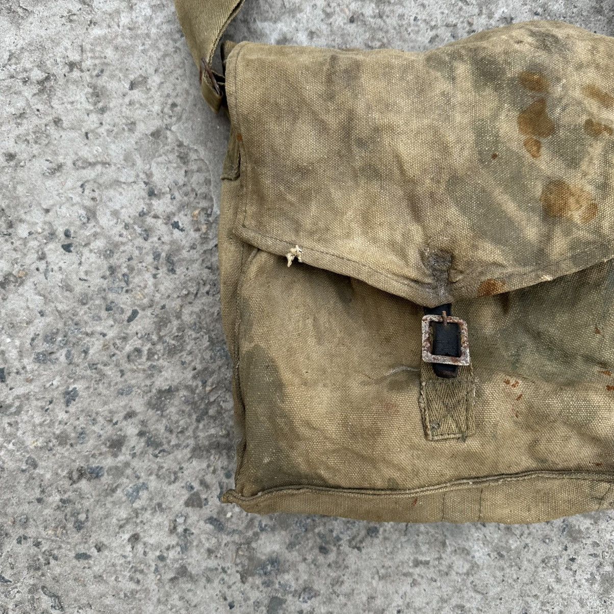 Japanese Brand VTG USSR Japanese Style Antique 80s Shoulder’s Bag Military Size ONE SIZE - 3 Thumbnail