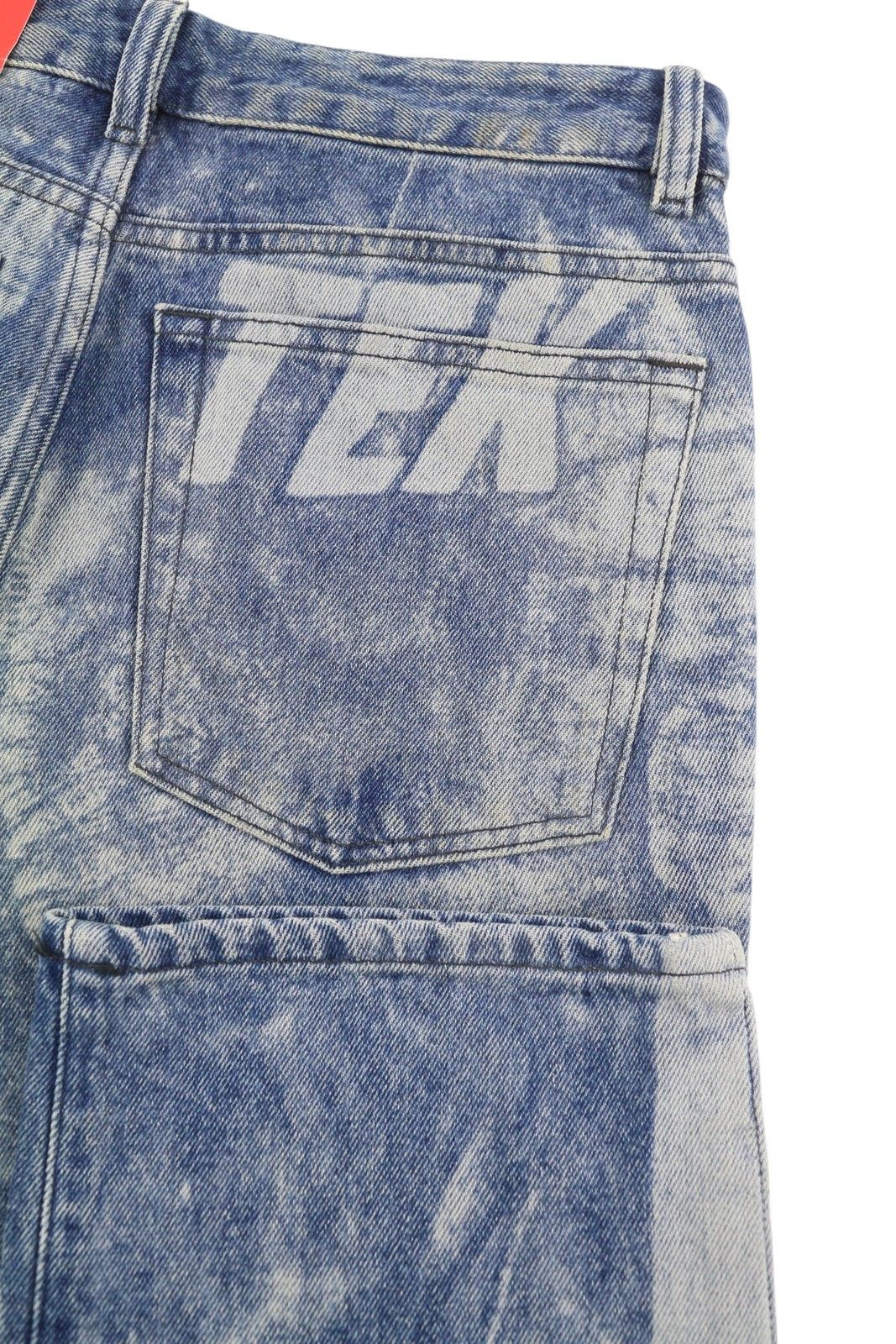 Diesel \1955-FS3 007B8 W30/L32 Blue Washed Pattern 85417 Size US 30 / EU 46 - 6 Thumbnail