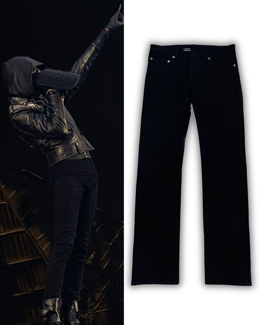 Dior Dior Homme MII AW05/06 Runway Dust Wash Damaged Jeans | Grailed