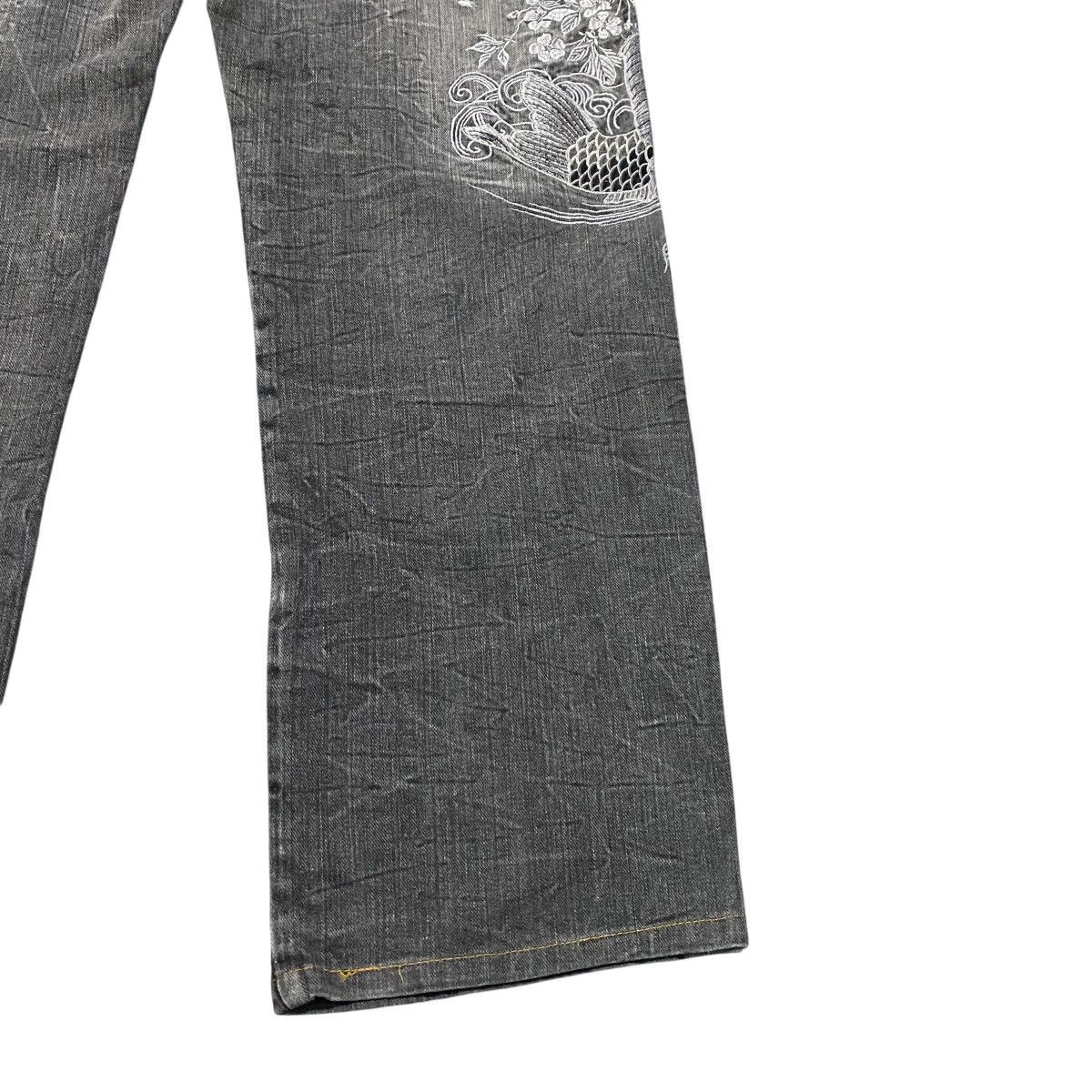 Japanese Brand Vintage BUDEN Denim Fishkoi Embroidery Jeans Size US 34 / EU 50 - 17 Thumbnail