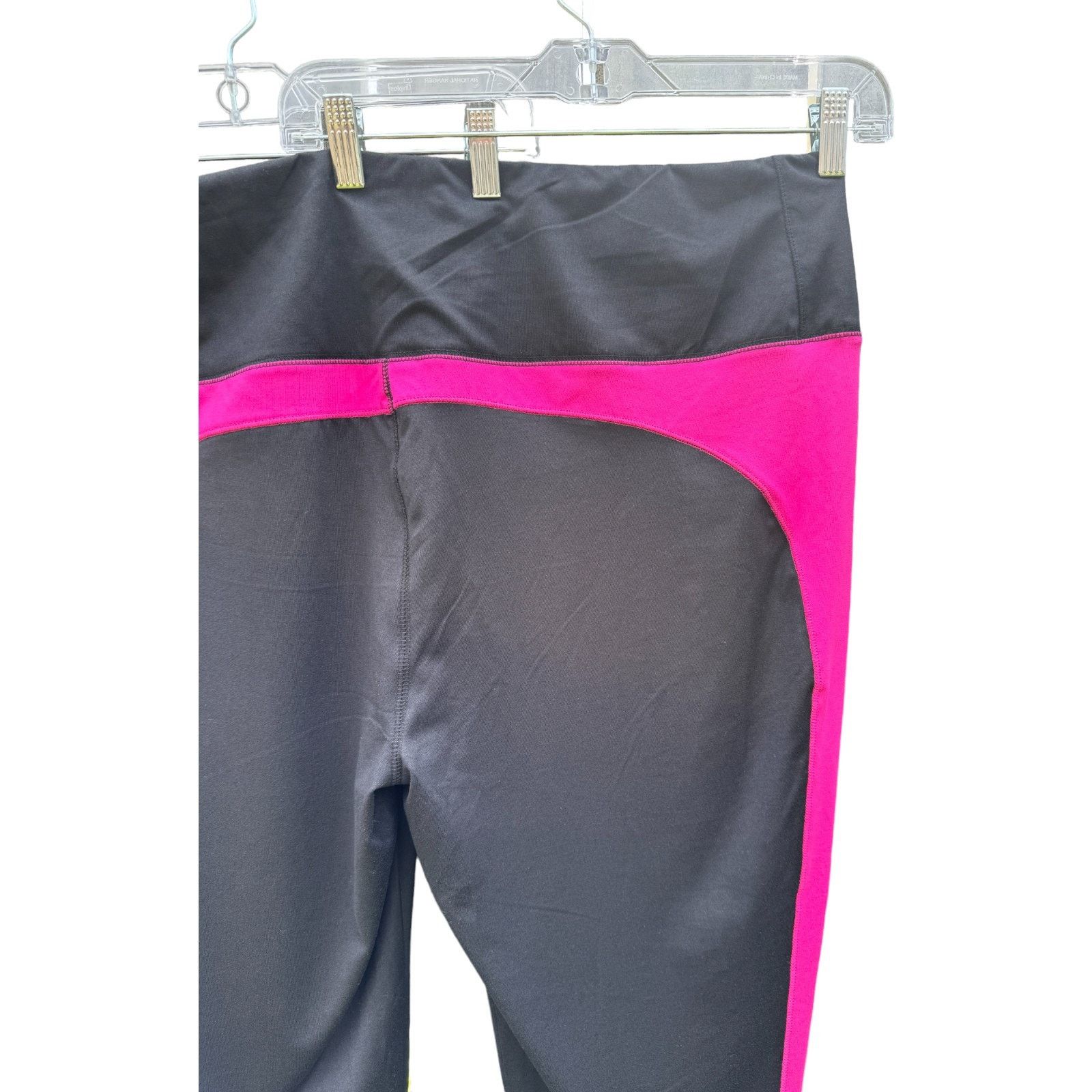 Other Belle Body by Kim Gravel Colorblock Leggings Black 2X Size 40" / US 18 - 2 Thumbnail