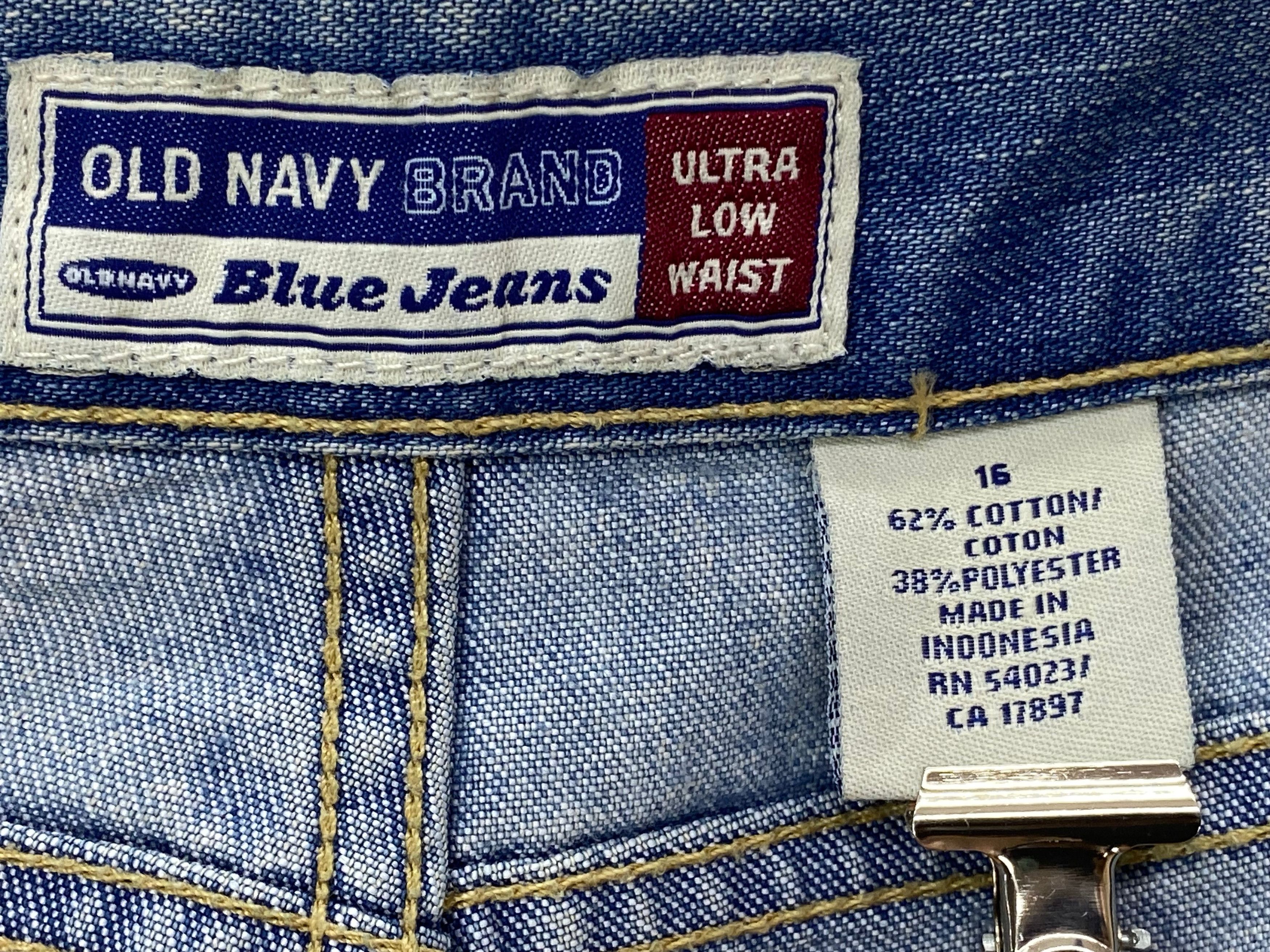 Old Navy Old Navy Cargo Denim Pants Workwear Size US 39 - 8 Thumbnail