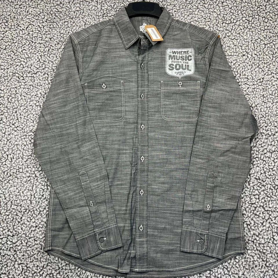 Other House of Blues Shirt Men Button Up Long Sleeve 100% Cotton M Size US M / EU 48-50 / 2 - 1 Thumbnail
