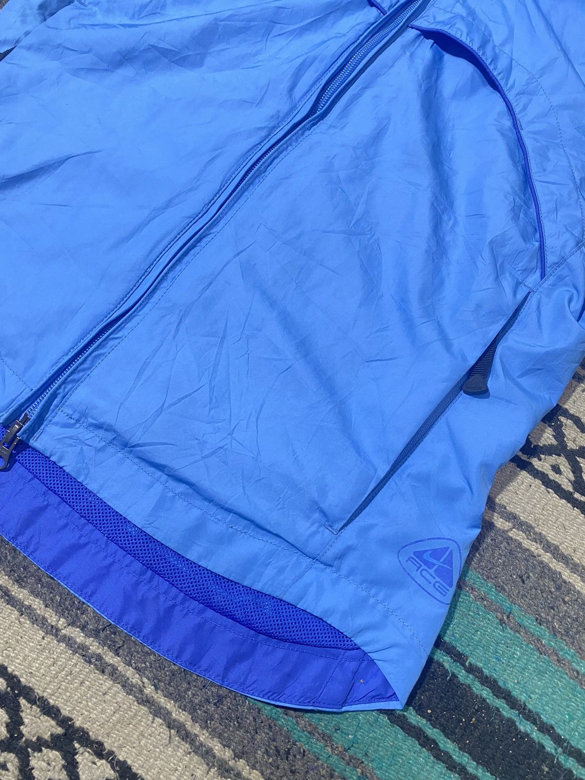 Nike ACG NIKE ACG Blue Hooded Vest Size M / US 6-8 / IT 42-44 - 2 Thumbnail