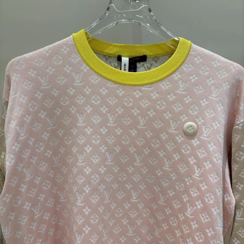 Louis Vuitton Louis Vuitton 22 color-matching logo presbyopic full-print Size S / US 4 / IT 40 - 3 Thumbnail
