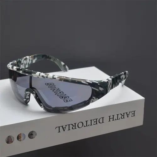 Electric Visual Dark Street ins style custom avant-garde sunglasses Size ONE SIZE - 2 Thumbnail