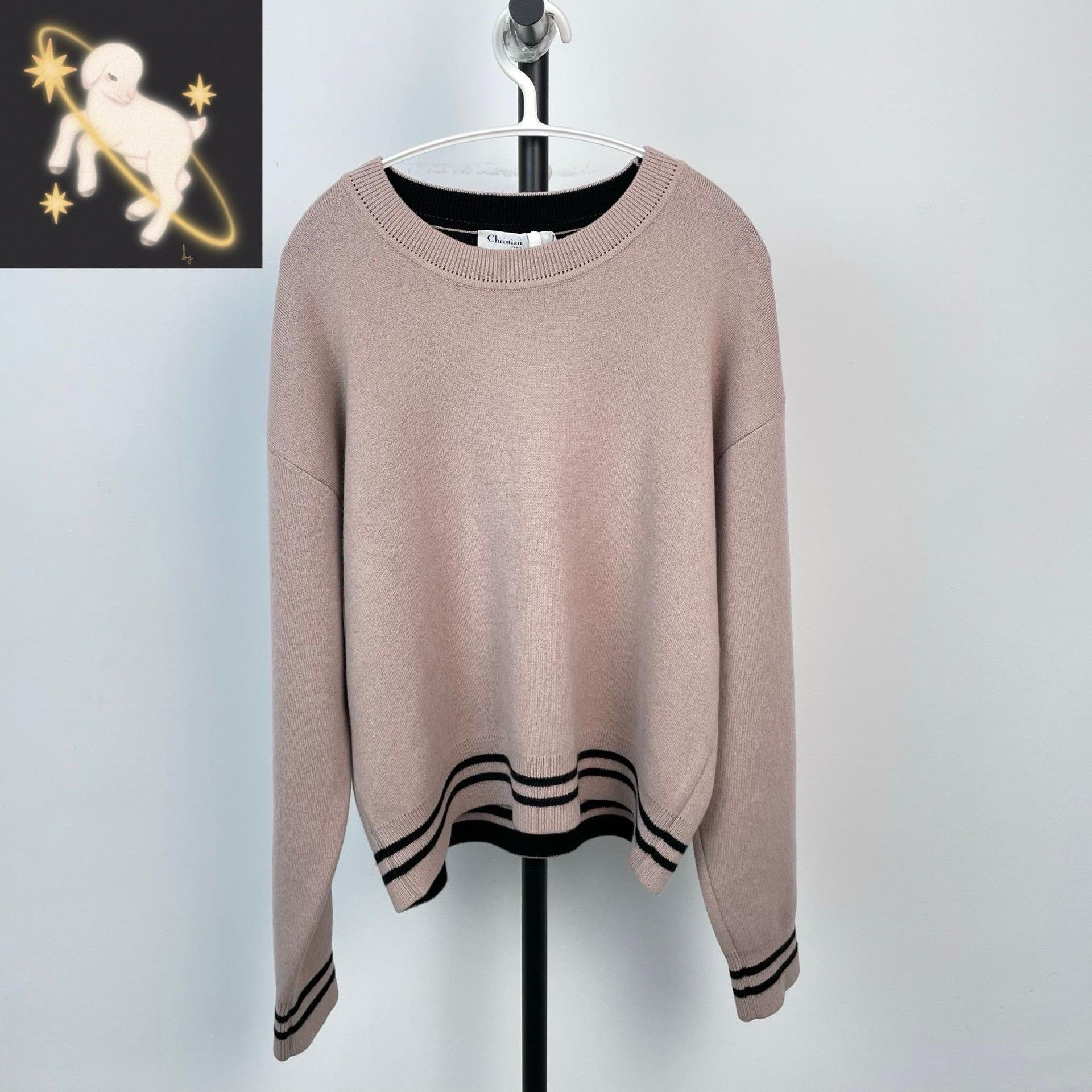 Dior Dior Knit Pink Sweater 42 Women Size M / US 6-8 / IT 42-44 - 1 Thumbnail