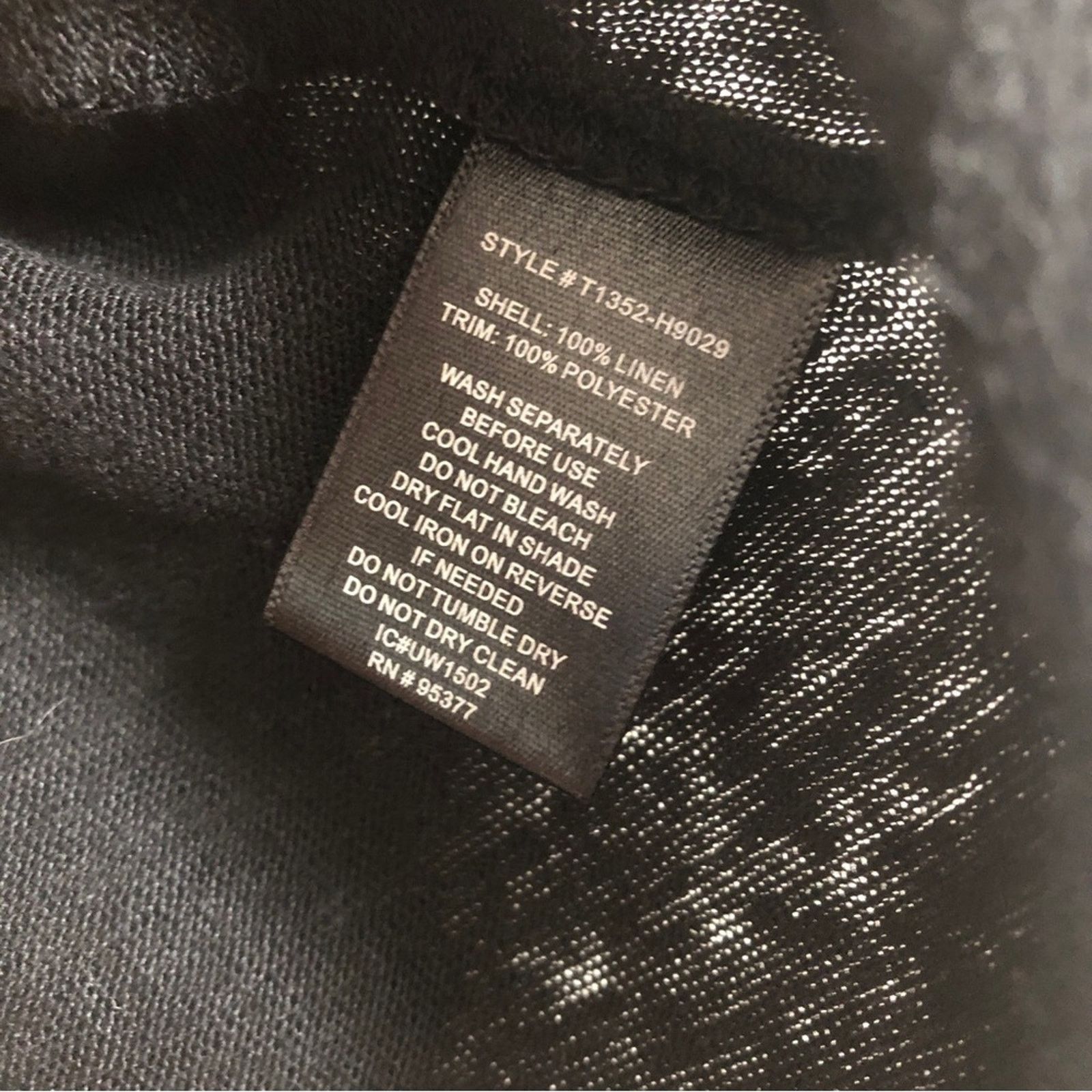 Anthropologie Anthropologie Sanctuary Linen Black Multicolor Tank Top Size S / US 4 / IT 40 - 7 Thumbnail